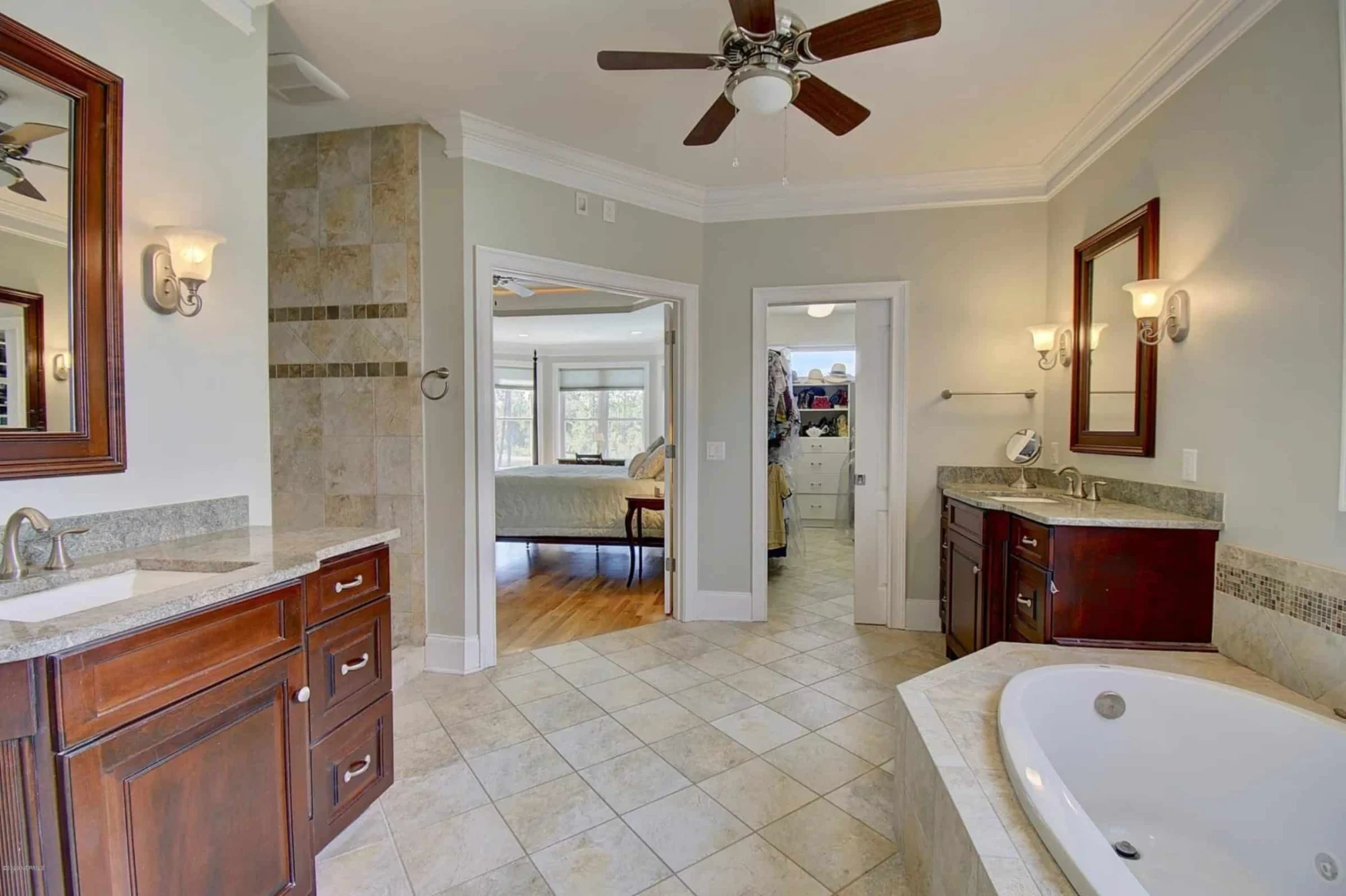 Modern Suburban house Plan with 4 Beds, CAD Floor Designs