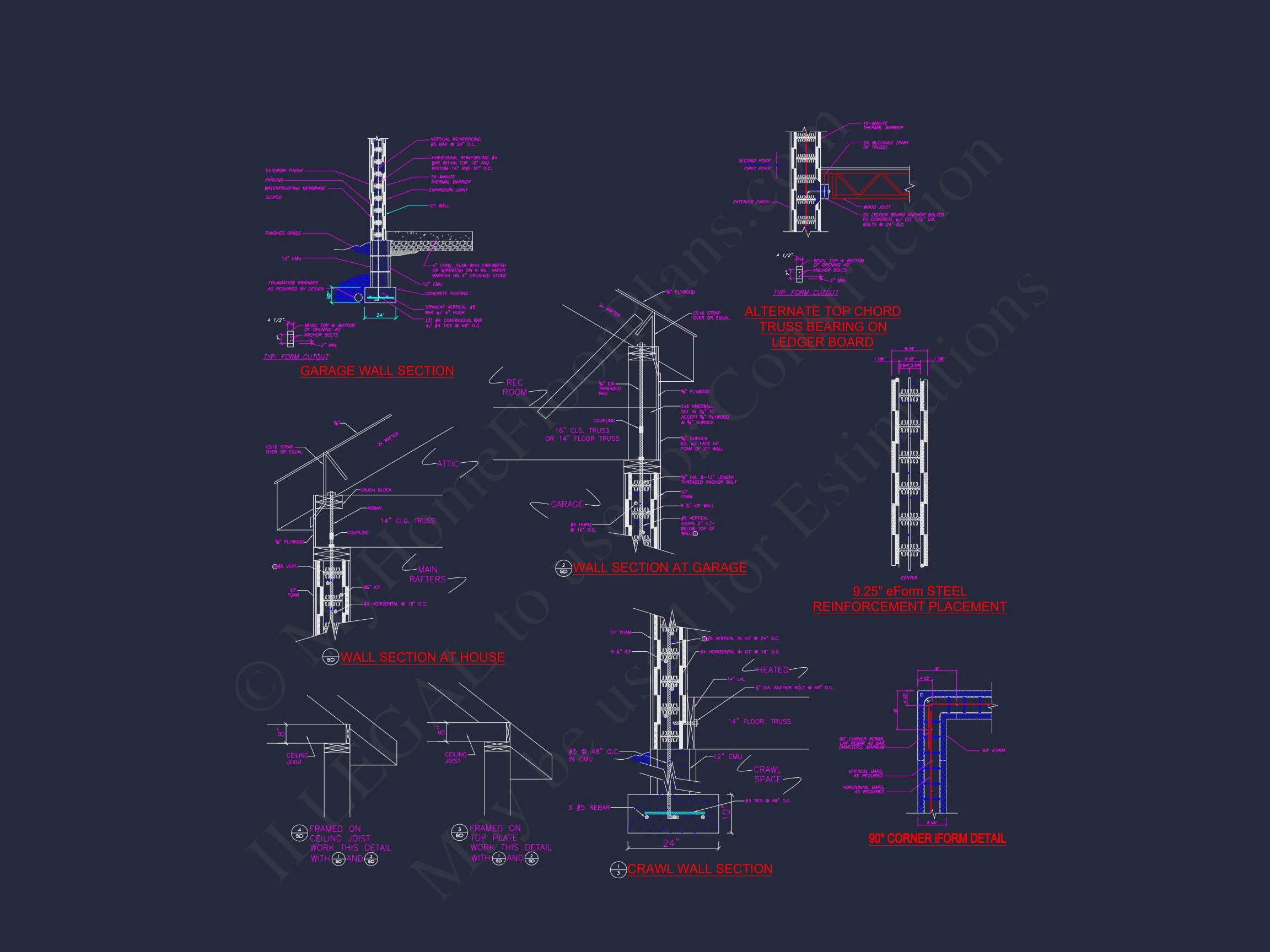 11-1154 HOUSE PLAN - Spacious House Plan with Detailed Floor Plan and CAD Designs 14 Spacious house Plan with Detailed Floor Plan and CAD Designs