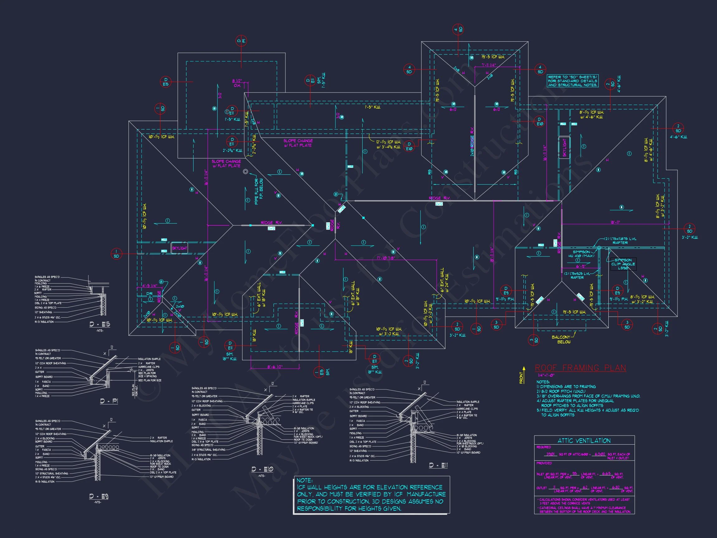 11-1154 HOUSE PLAN - Spacious House Plan with Detailed Floor Plan and CAD Designs 13 Spacious house Plan with Detailed Floor Plan and CAD Designs