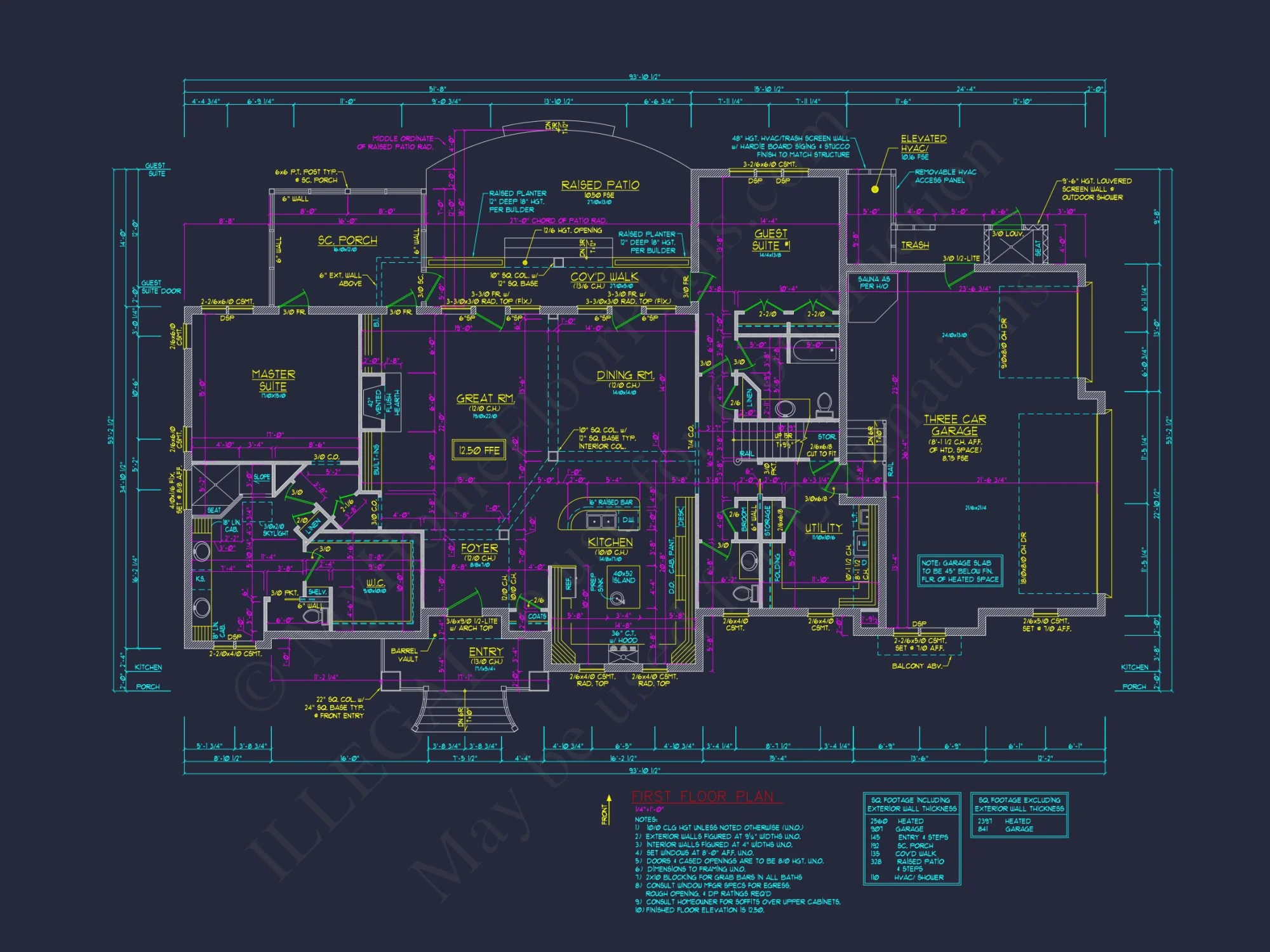 Spacious house Plan with Detailed Floor Plan and CAD Designs