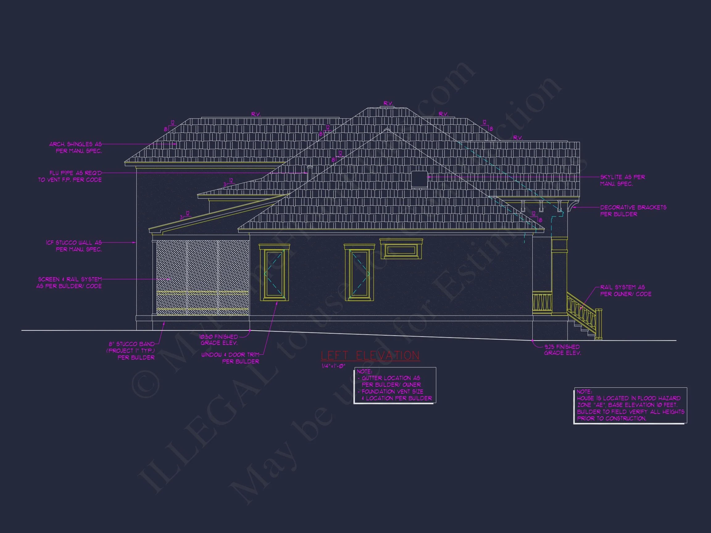 11-1154 HOUSE PLAN - Spacious House Plan with Detailed Floor Plan and CAD Designs 4 Spacious house Plan with Detailed Floor Plan and CAD Designs