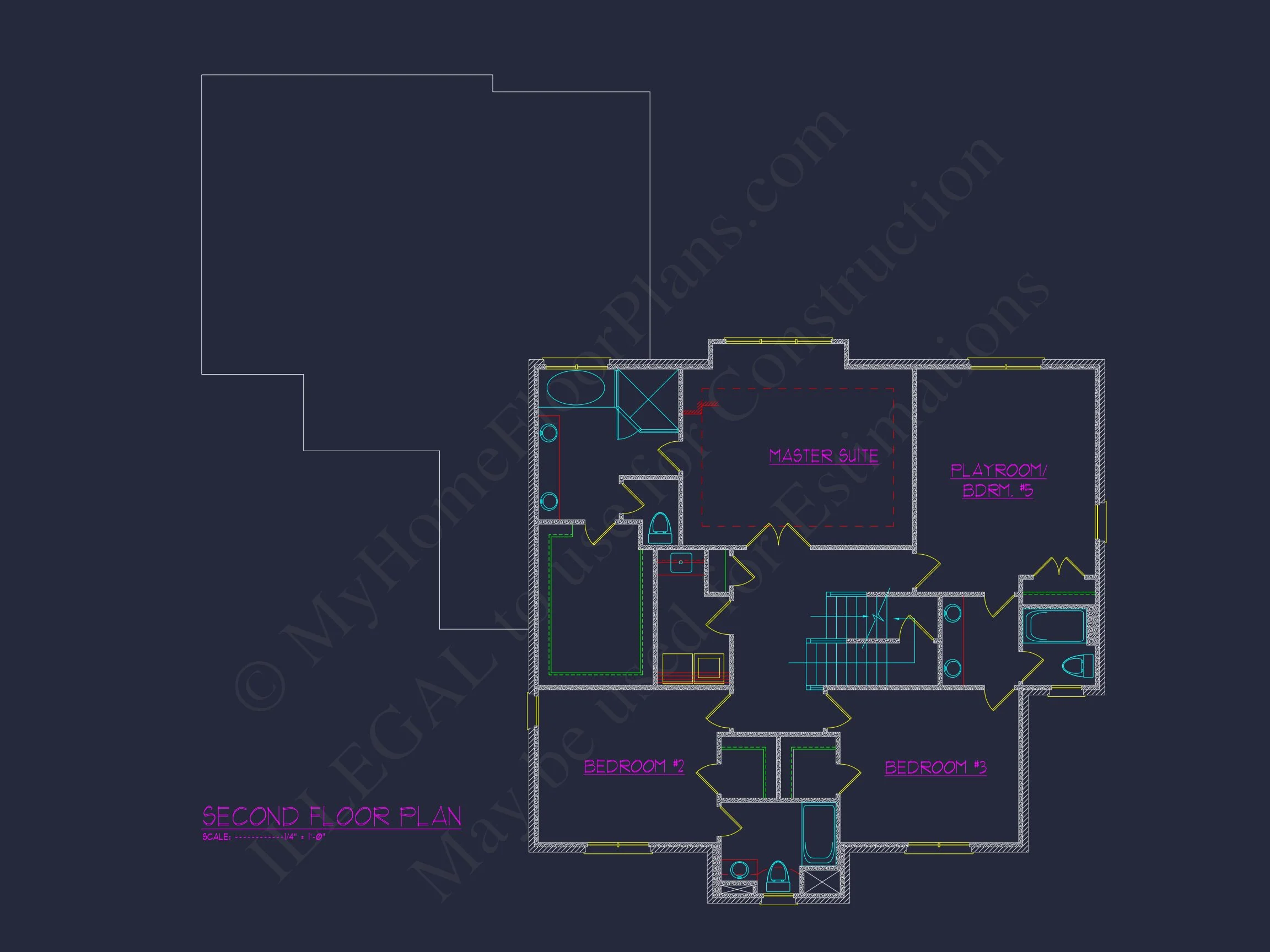11-1126 HOUSE PLAN - Elegant House Plan with Detailed Floor Plan, CAD Blueprints, and French Country Designs 5 Elegant house Plan with Detailed Floor Plan, CAD Blueprints, and French Country Designs