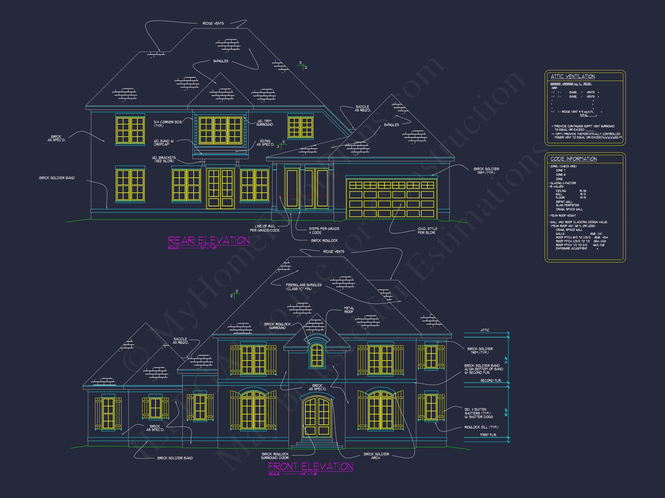 11-1126 HOUSE PLAN - Elegant House Plan with Detailed Floor Plan, CAD Blueprints, and French Country Designs 2 Elegant house Plan with Detailed Floor Plan, CAD Blueprints, and French Country Designs