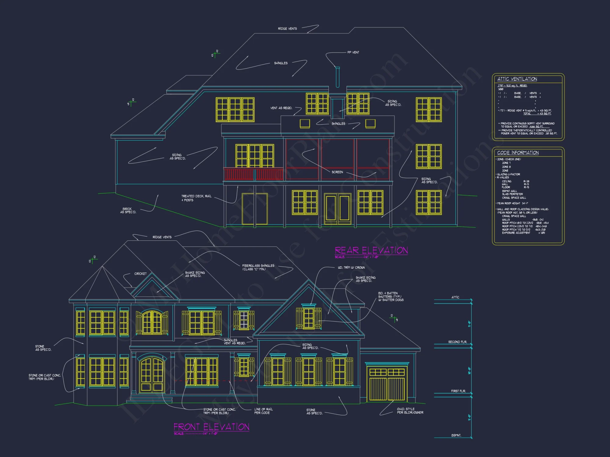 Stunning house Plan with Open Floor Plan and CAD Designs