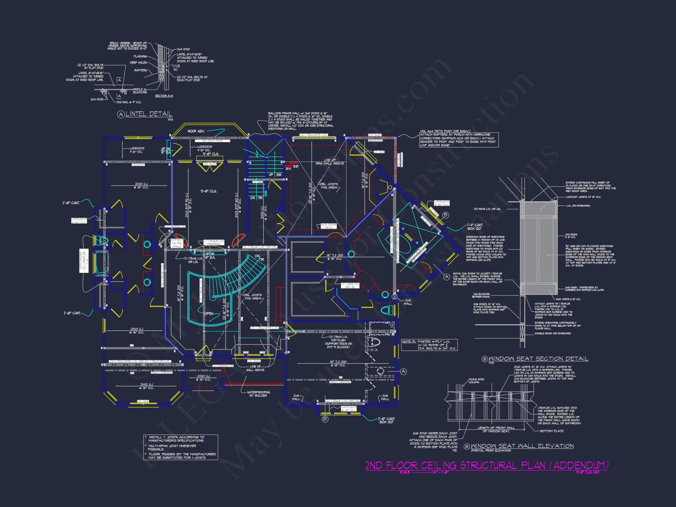 10-1936 HOUSE PLAN - Luxury House Plan with 3 Floors, CAD Designs & Blueprint 36 Luxury house Plan with 3 Floors, CAD Designs & Blueprint
