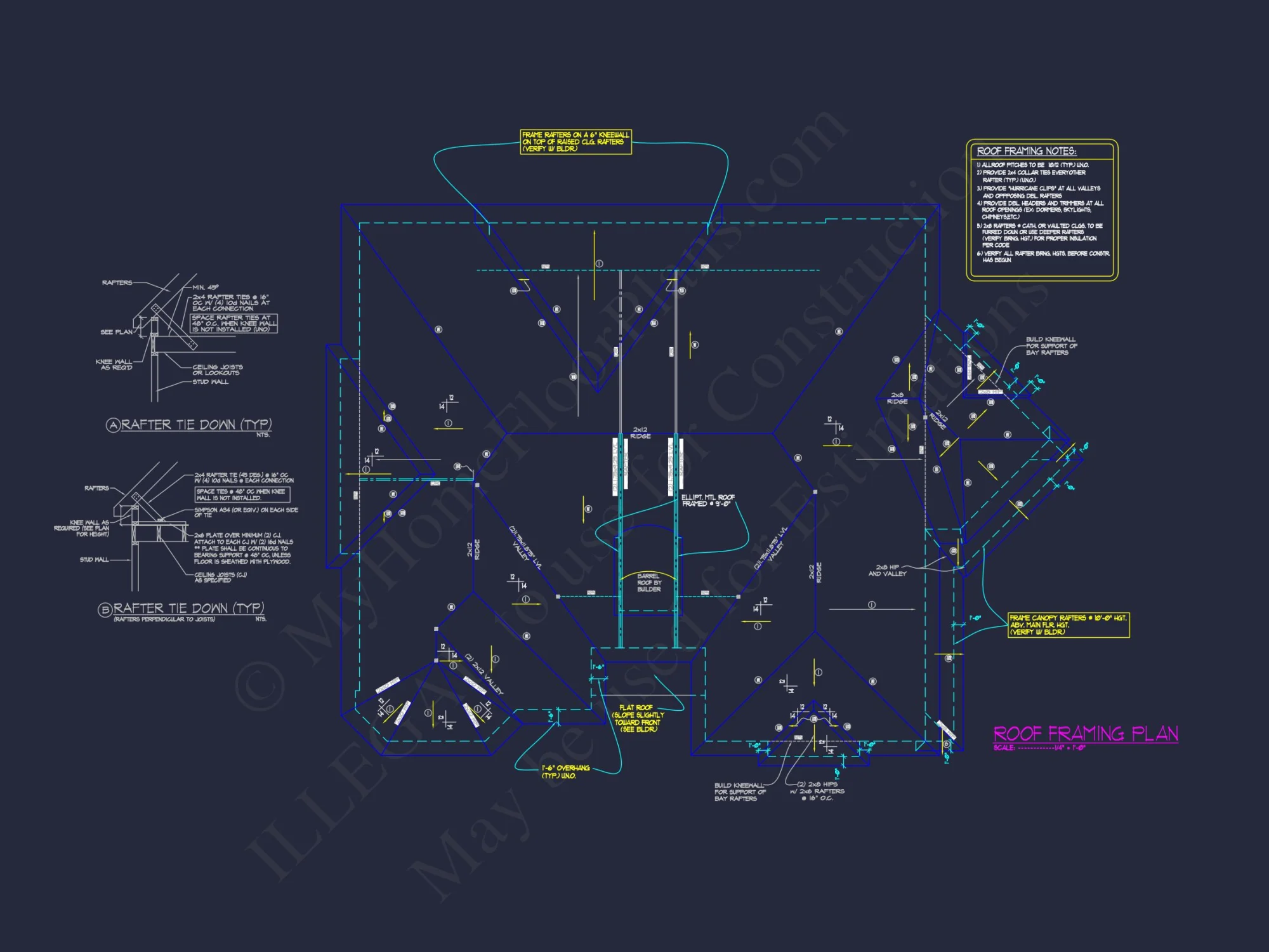 Luxury house Plan with 3 Floors, CAD Designs & Blueprint