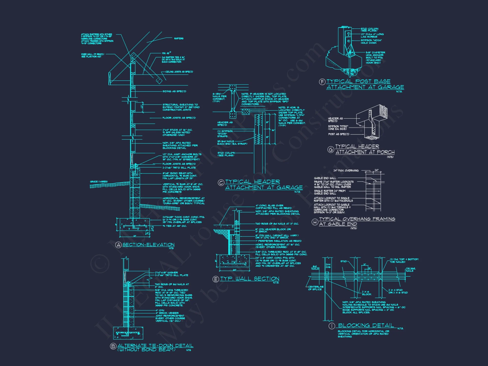 Craftsman house Plan with 2 Floors, CAD Blueprints, and Modern Features