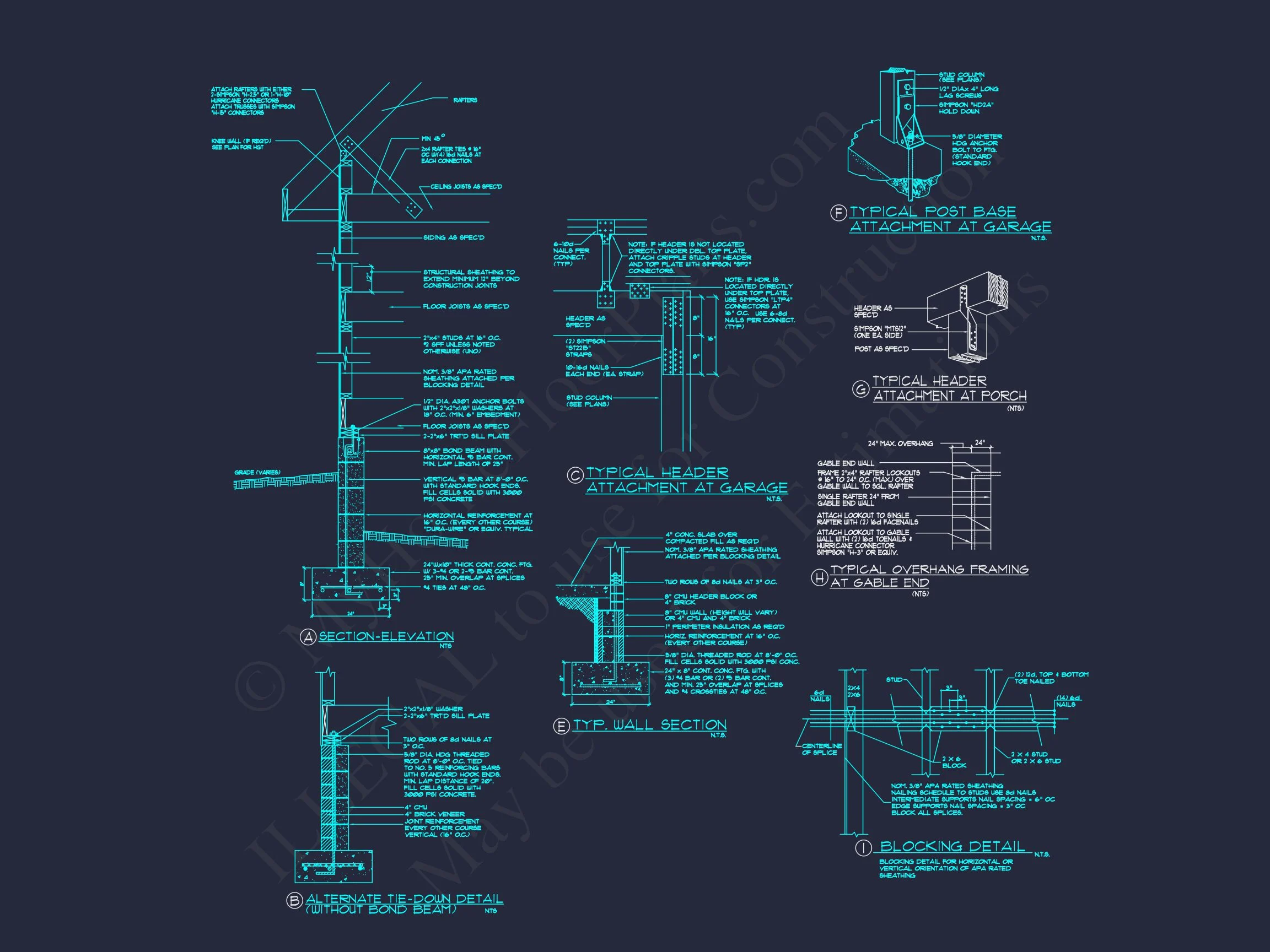 10-1850 HOUSE PLAN - Craftsman House Plan with 2 Floors, CAD Blueprints, and Modern Features 12 Craftsman house Plan with 2 Floors, CAD Blueprints, and Modern Features