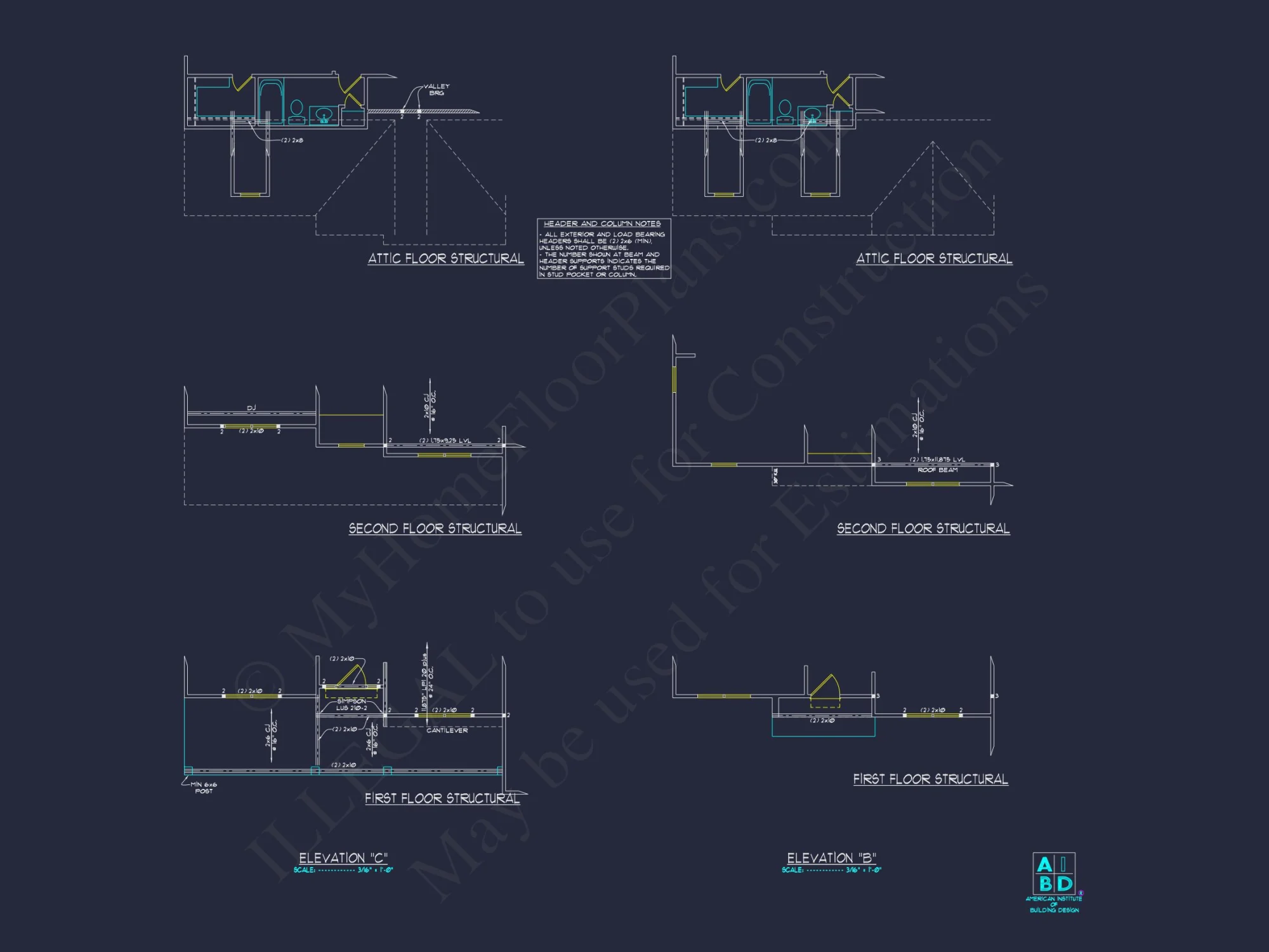 Versatile house Plans with CAD, Architecture, and Floor Designs