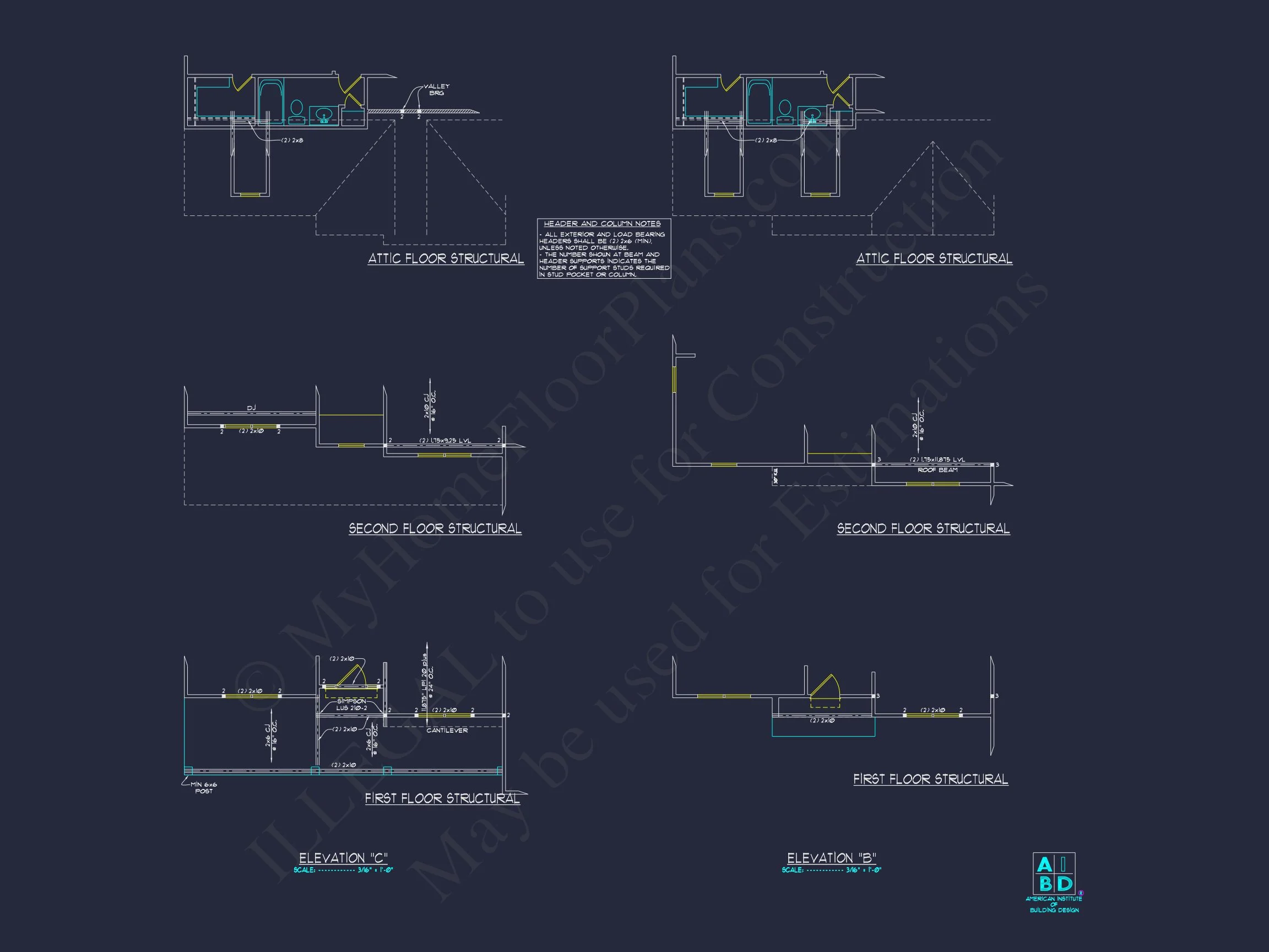 Versatile house Plans with CAD, Architecture, and Floor Designs