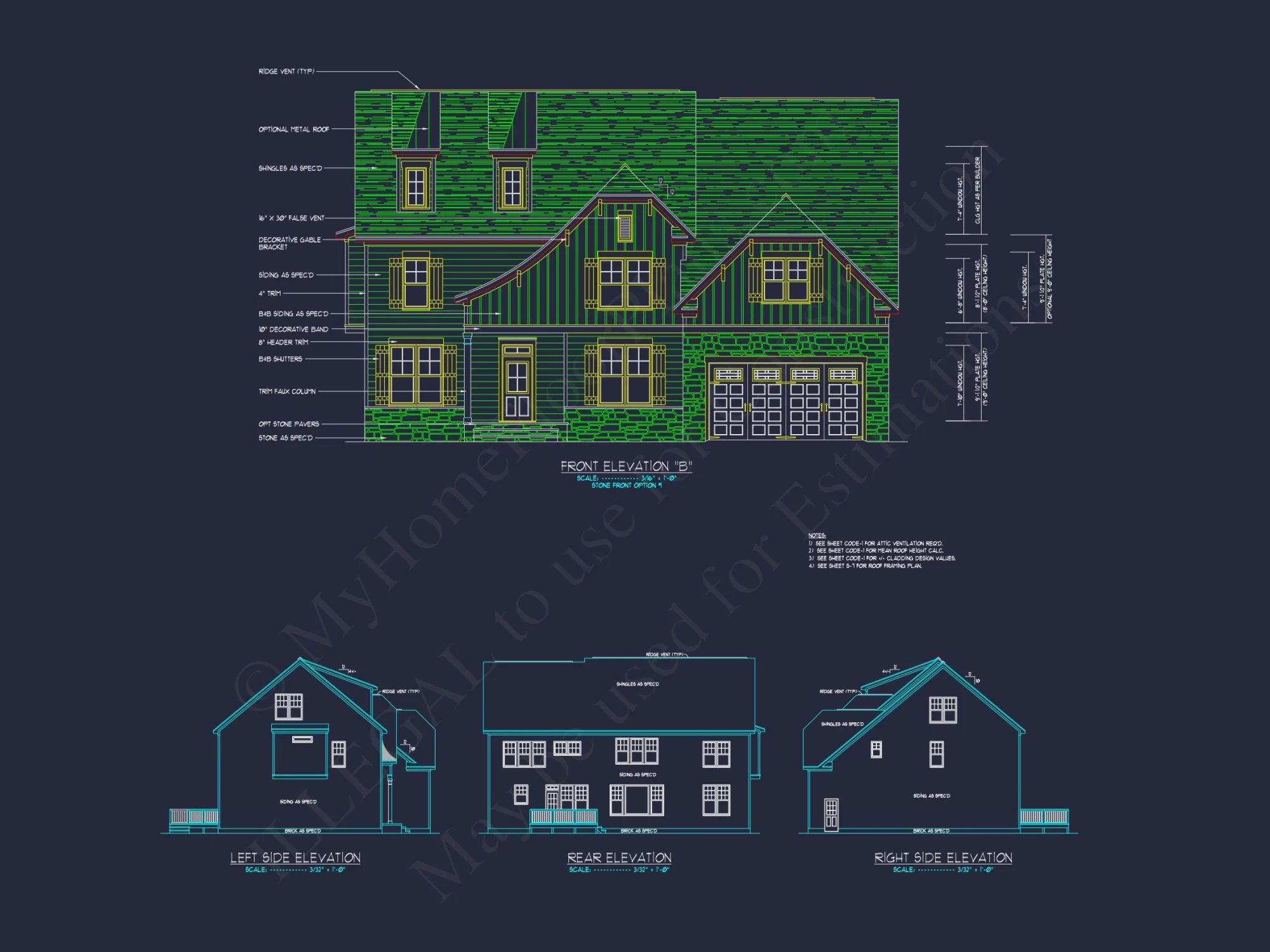 Versatile house Plans with CAD, Architecture, and Floor Designs