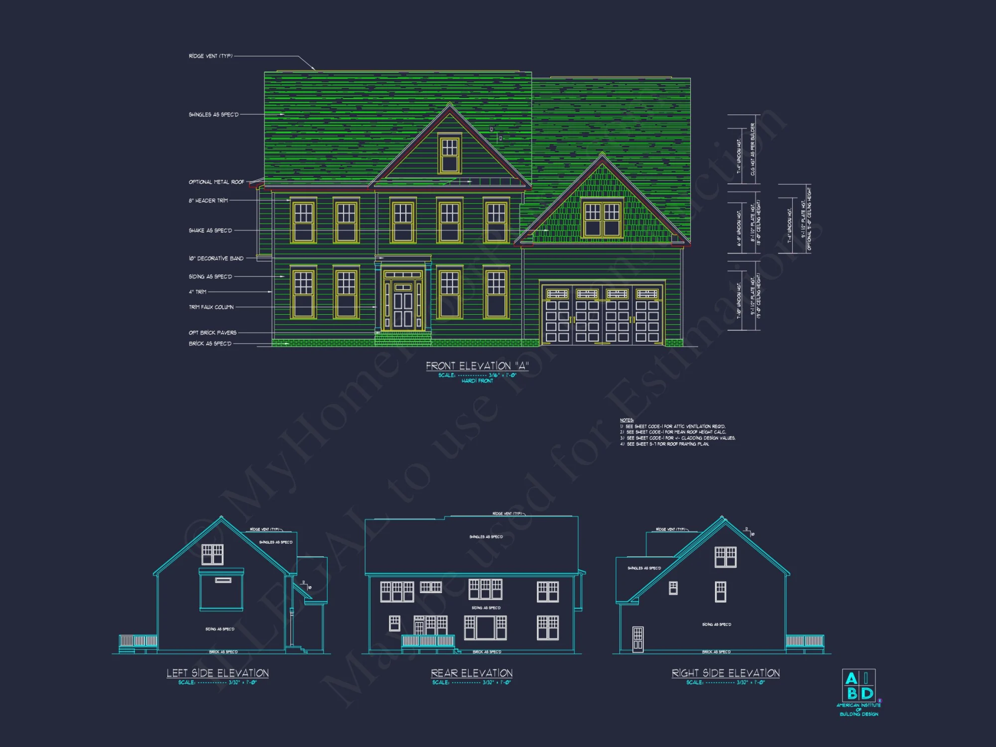 Versatile house Plans with CAD, Architecture, and Floor Designs