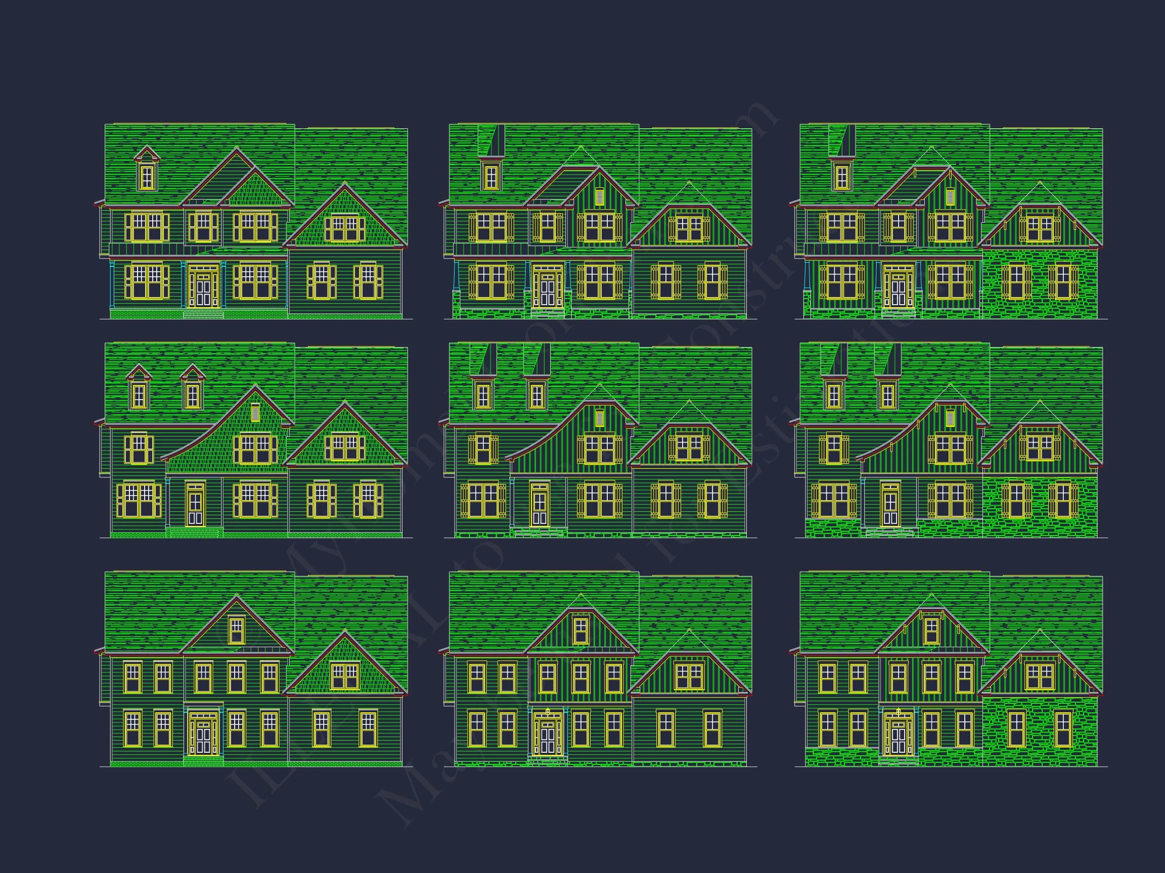 Versatile house Plans with CAD, Architecture, and Floor Designs