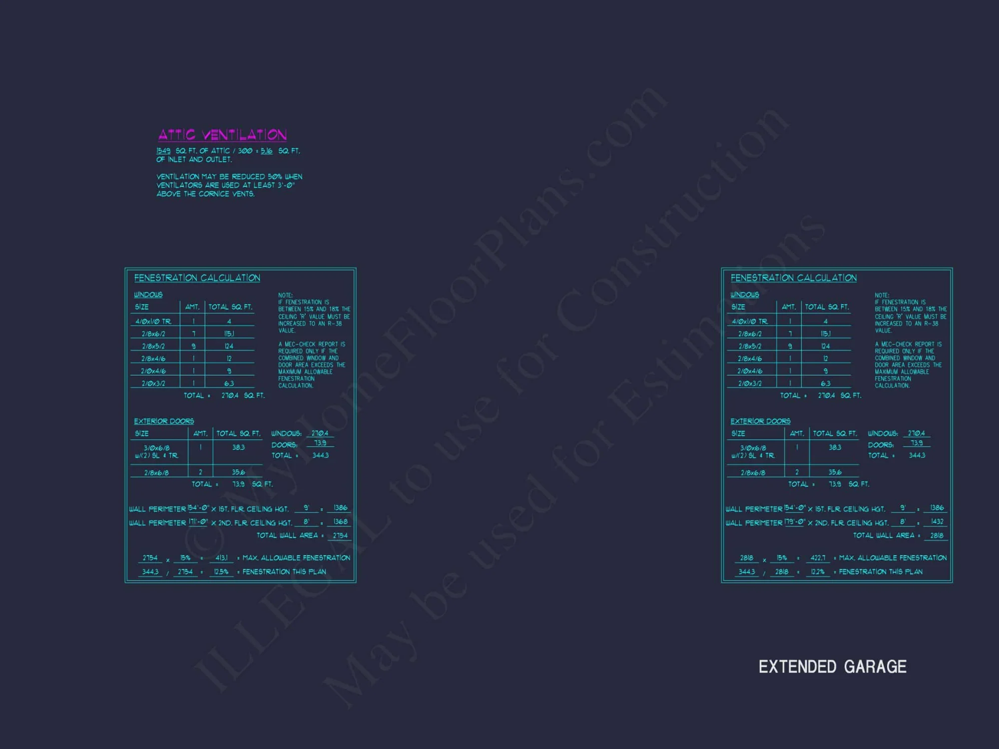 Modern Craftsman house Floor Plan: Detailed CAD & Blueprint Designs