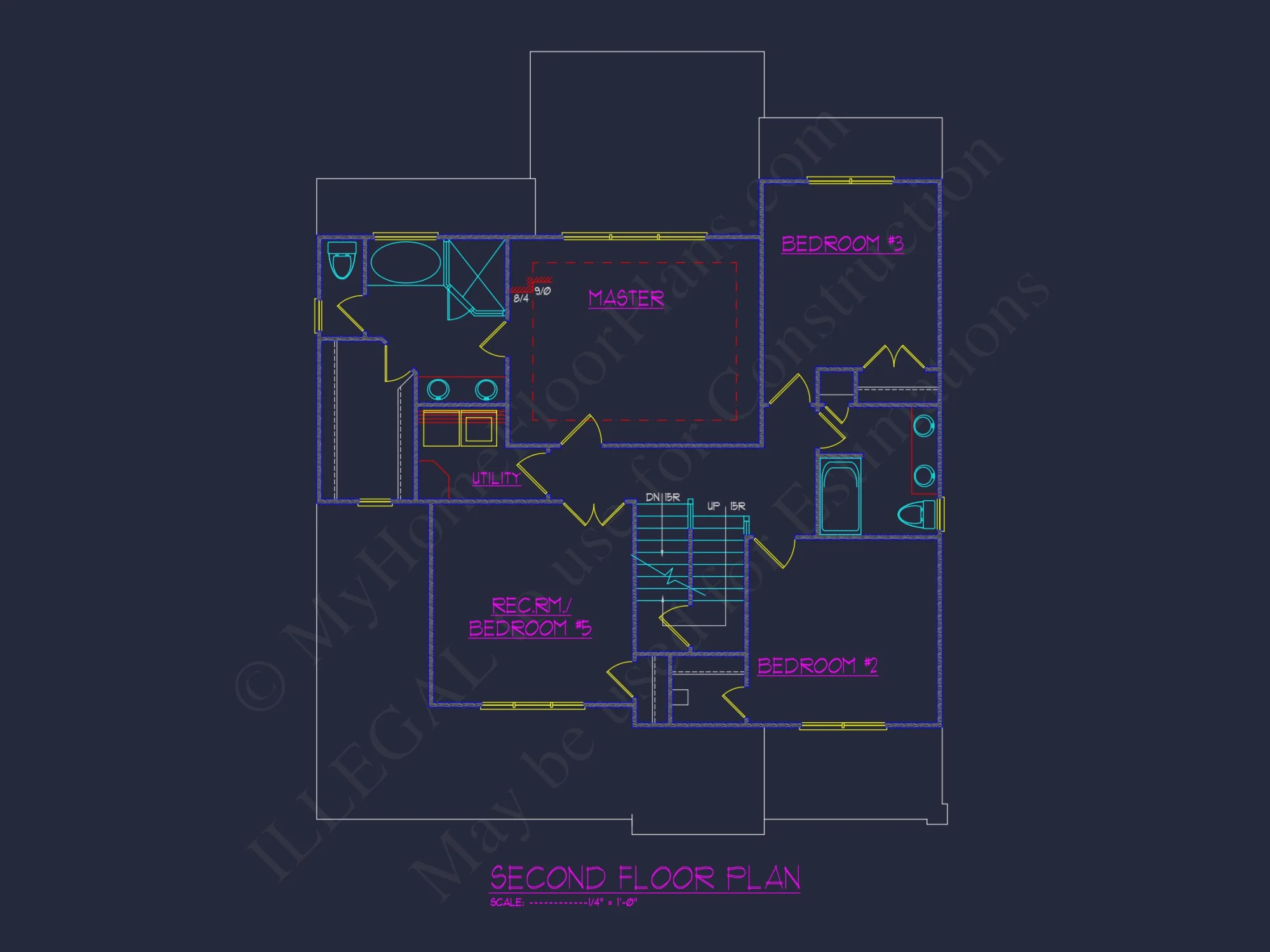 3-Story Blueprint & CAD Plans