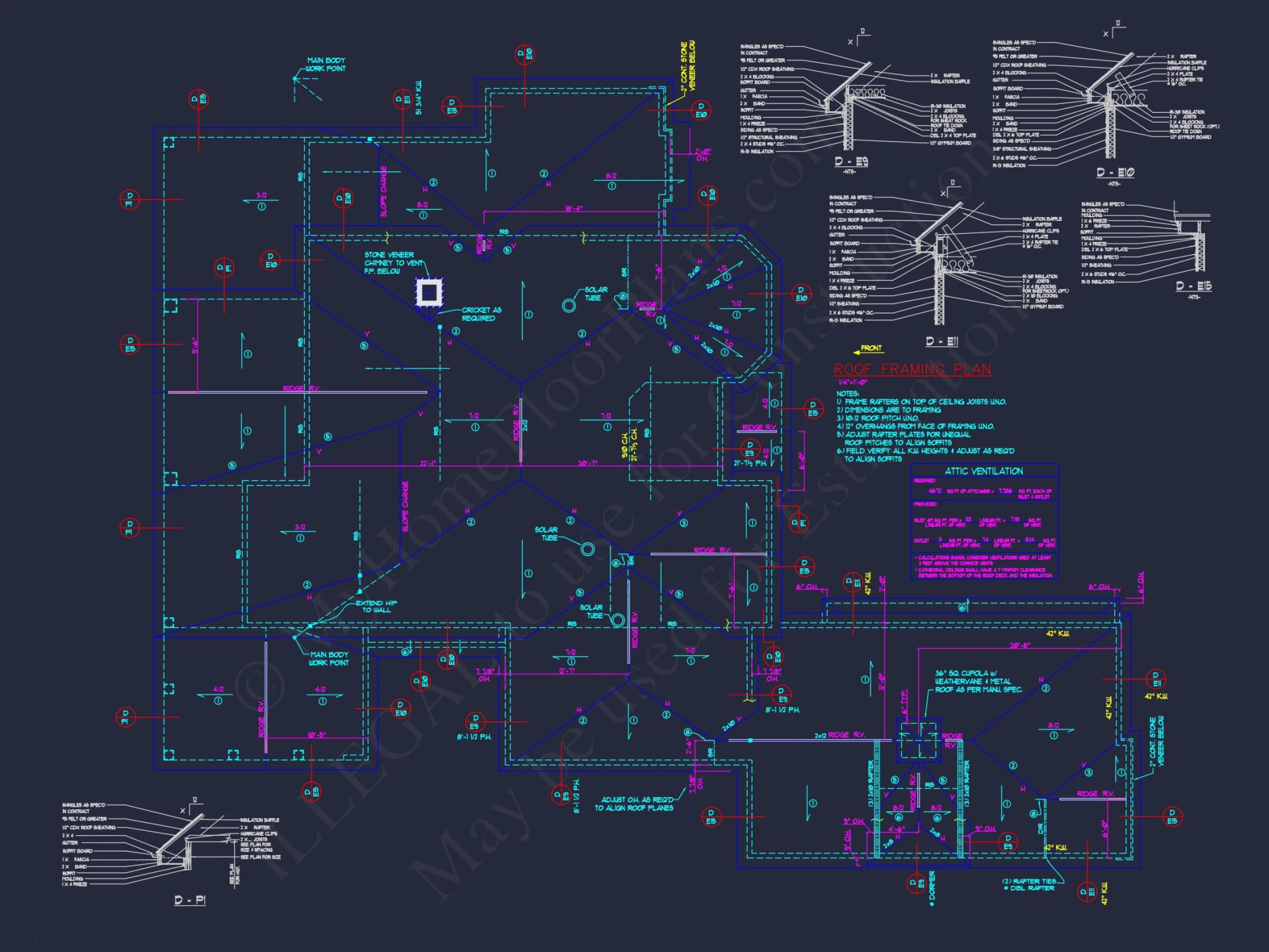 Luxury house Plan with CAD Blueprints and Detailed Designs