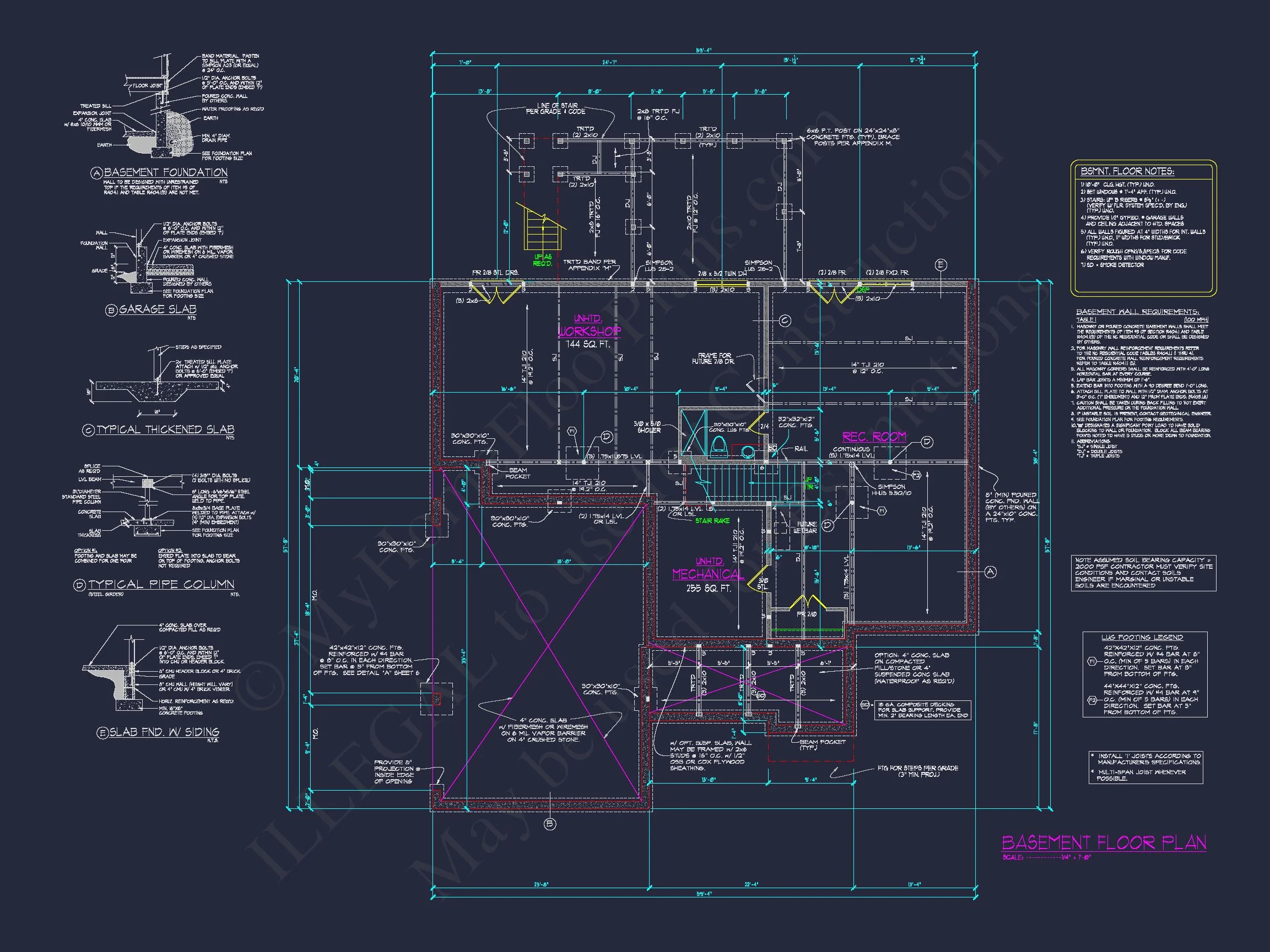 10-1680 HOUSE PLAN - Elegant House Plan with Detailed Blueprints and 2-Story Design 14 Elegant house Plan with Detailed Blueprints and 2-Story Design