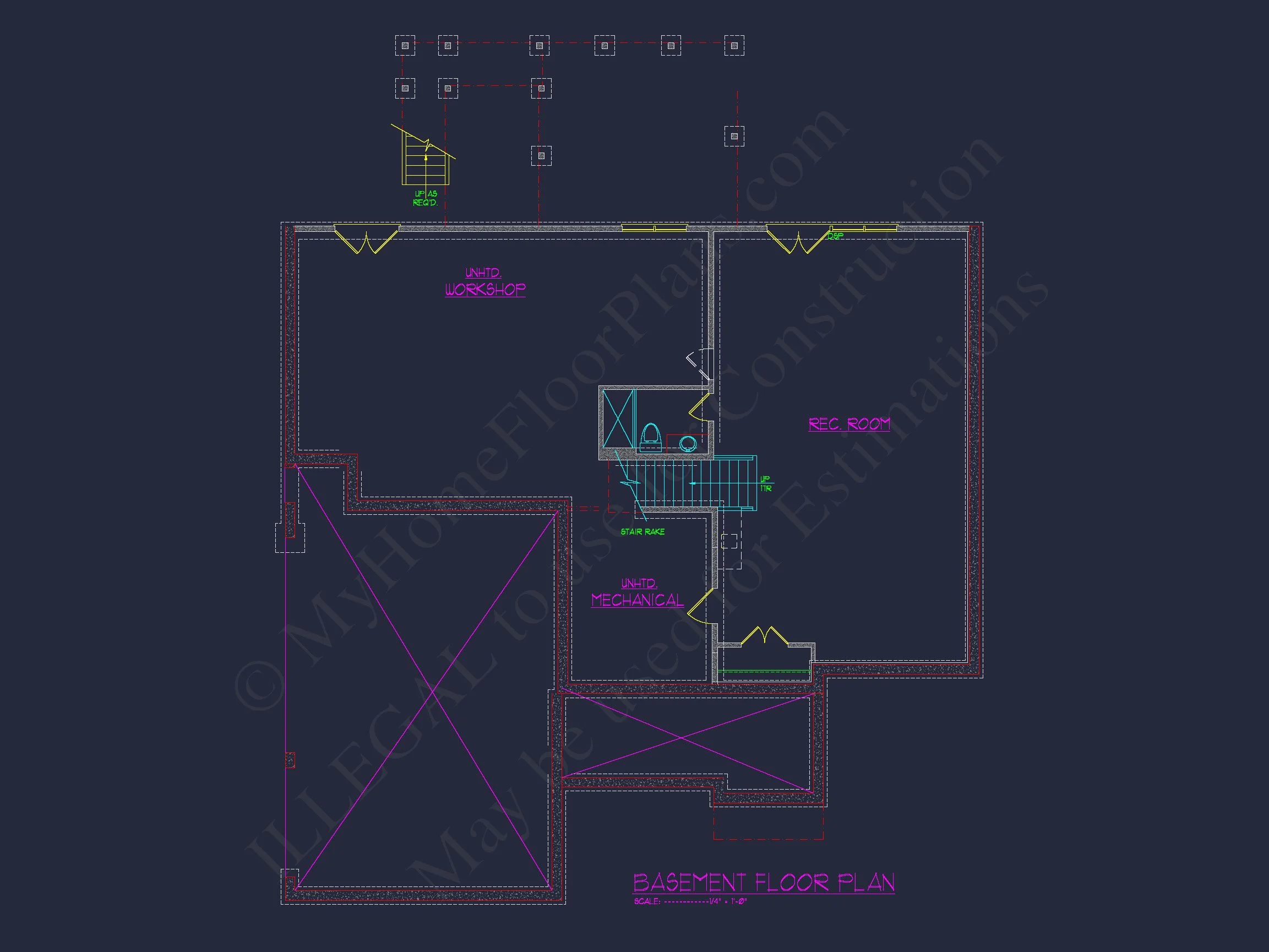 10-1680 HOUSE PLAN - Elegant House Plan with Detailed Blueprints and 2-Story Design 8 Elegant house Plan with Detailed Blueprints and 2-Story Design