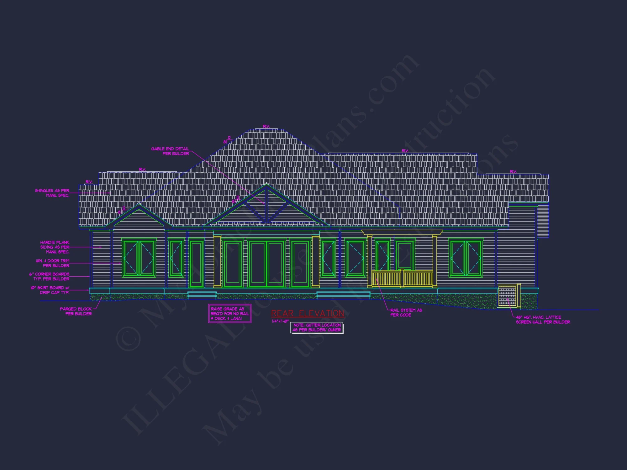 Modern Craftsman house Plan with Spacious Floor Designs