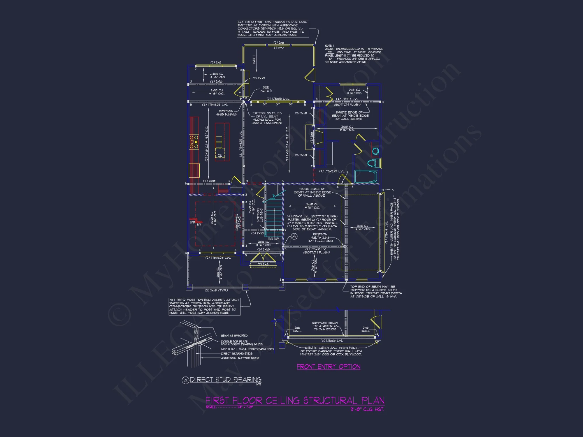 Stunning house Floor Plan with 2.5 Floors & CAD Blueprints