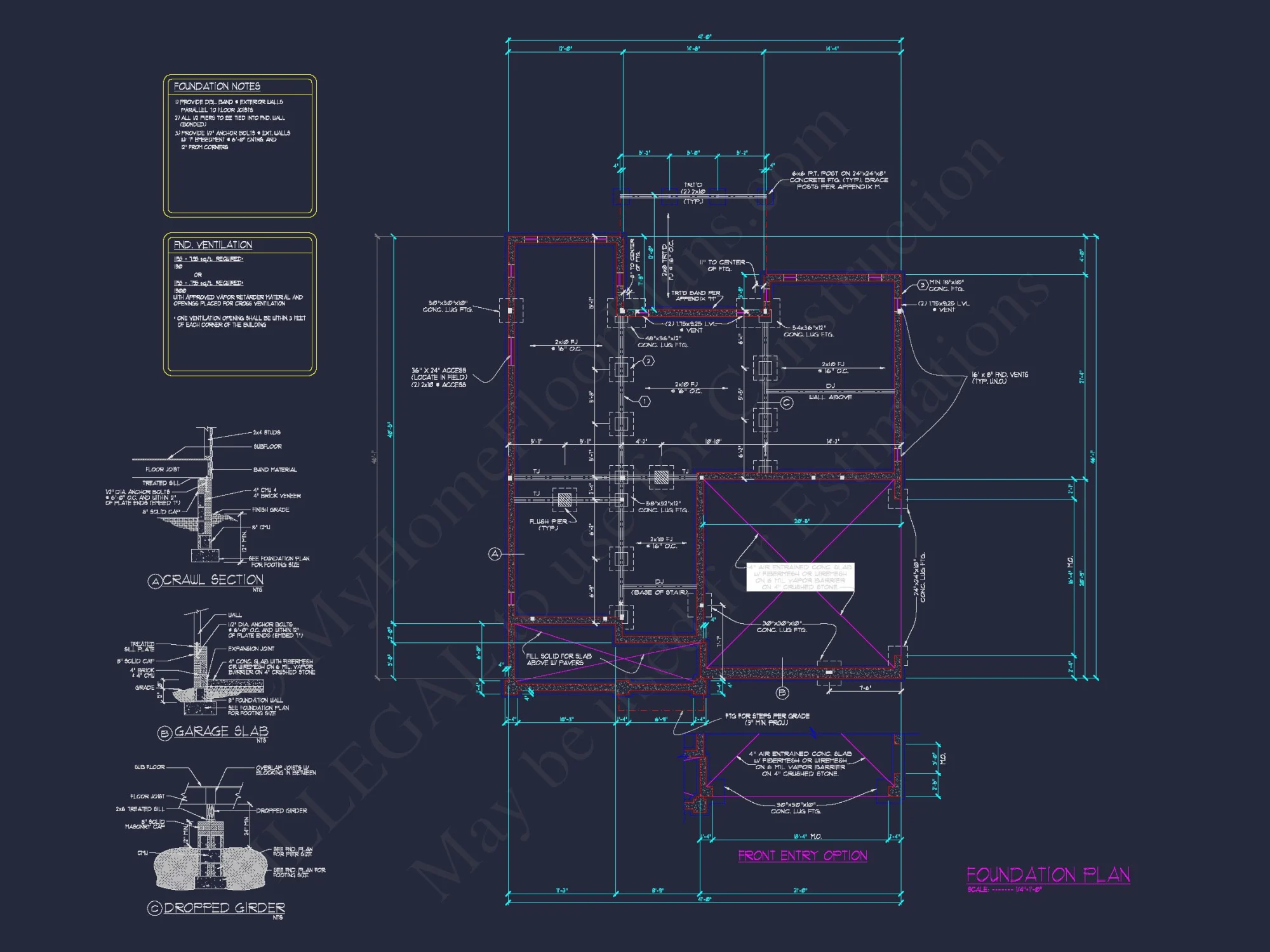 Stunning house Floor Plan with 2.5 Floors & CAD Blueprints