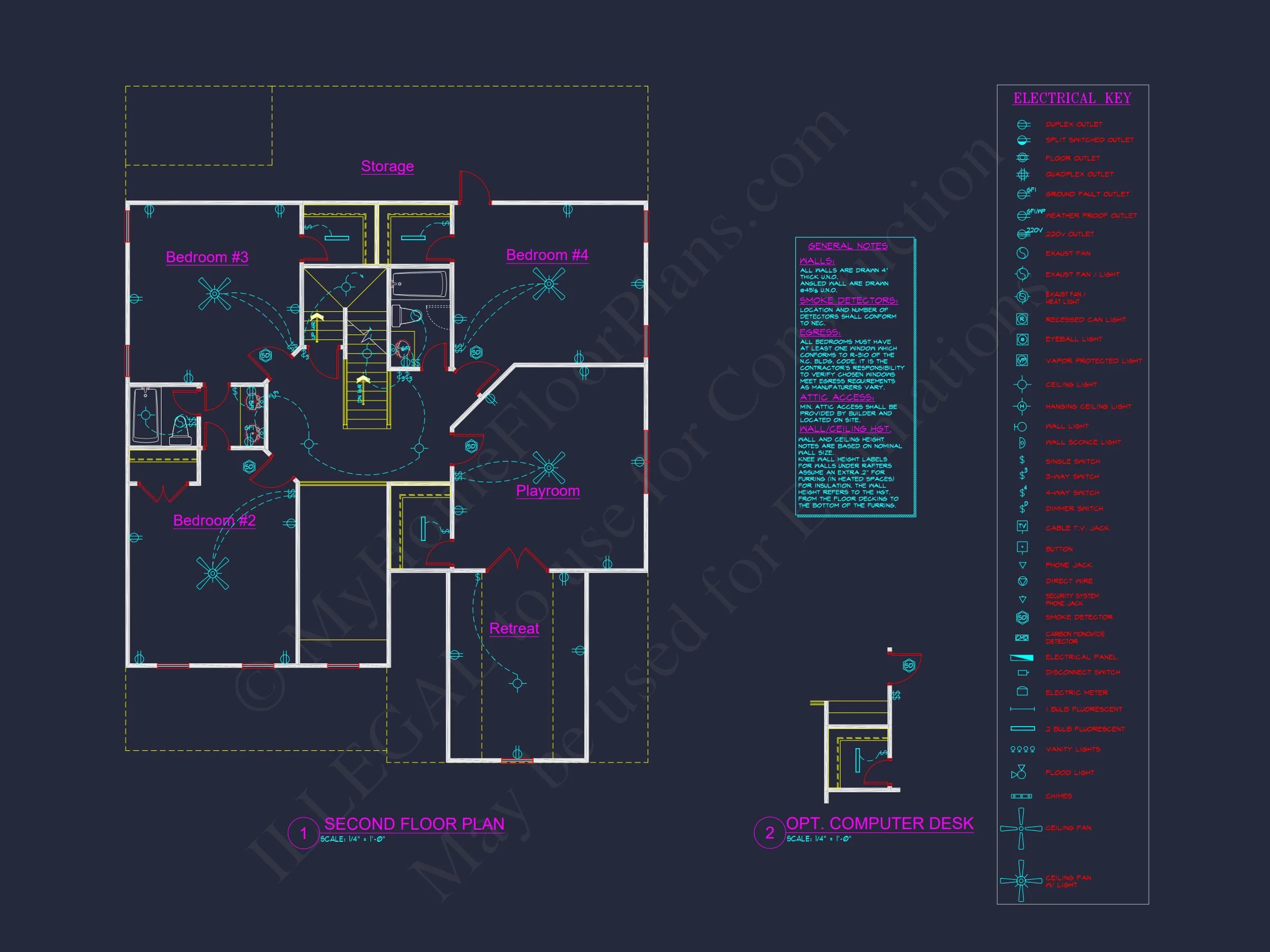 10-1561 HOUSE PLAN - Modern Craftsman House Blueprint with Spacious Layout Design 28 Modern Craftsman house Blueprint with Spacious Layout Design