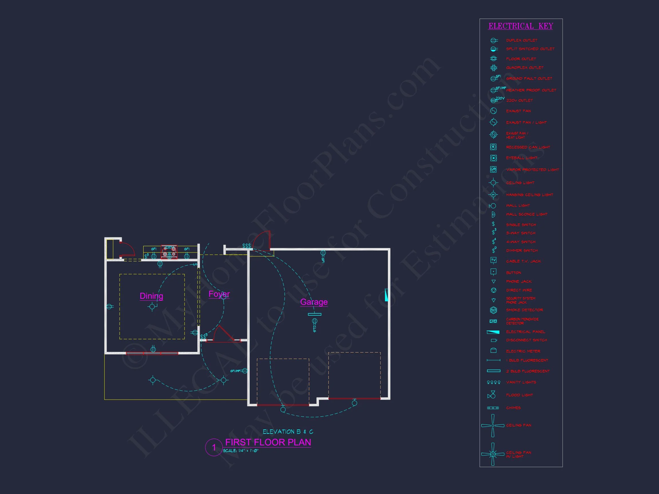 10-1561 HOUSE PLAN - Modern Craftsman House Blueprint with Spacious Layout Design 27 Modern Craftsman house Blueprint with Spacious Layout Design