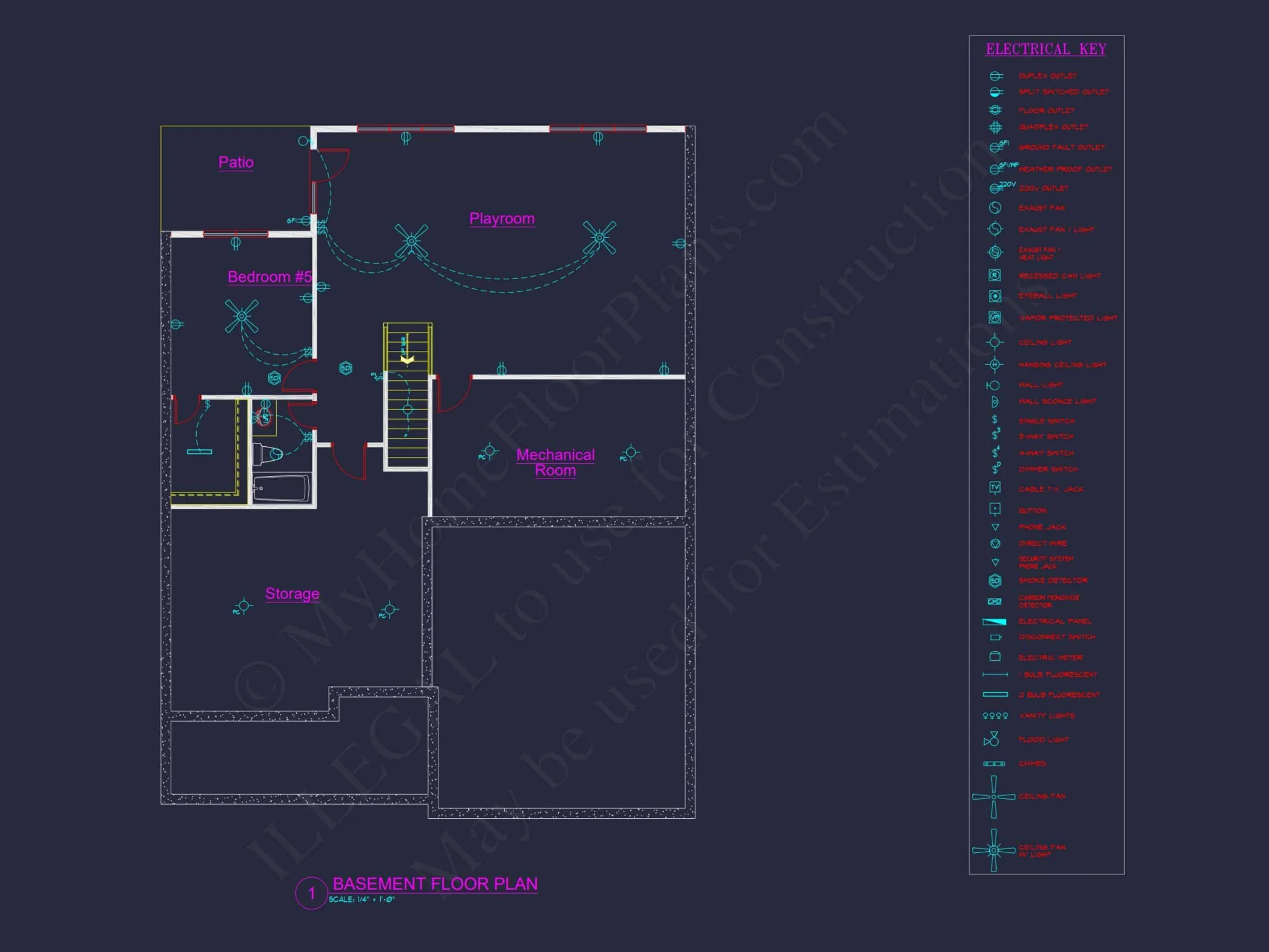 Modern Craftsman house Blueprint with Spacious Layout Design