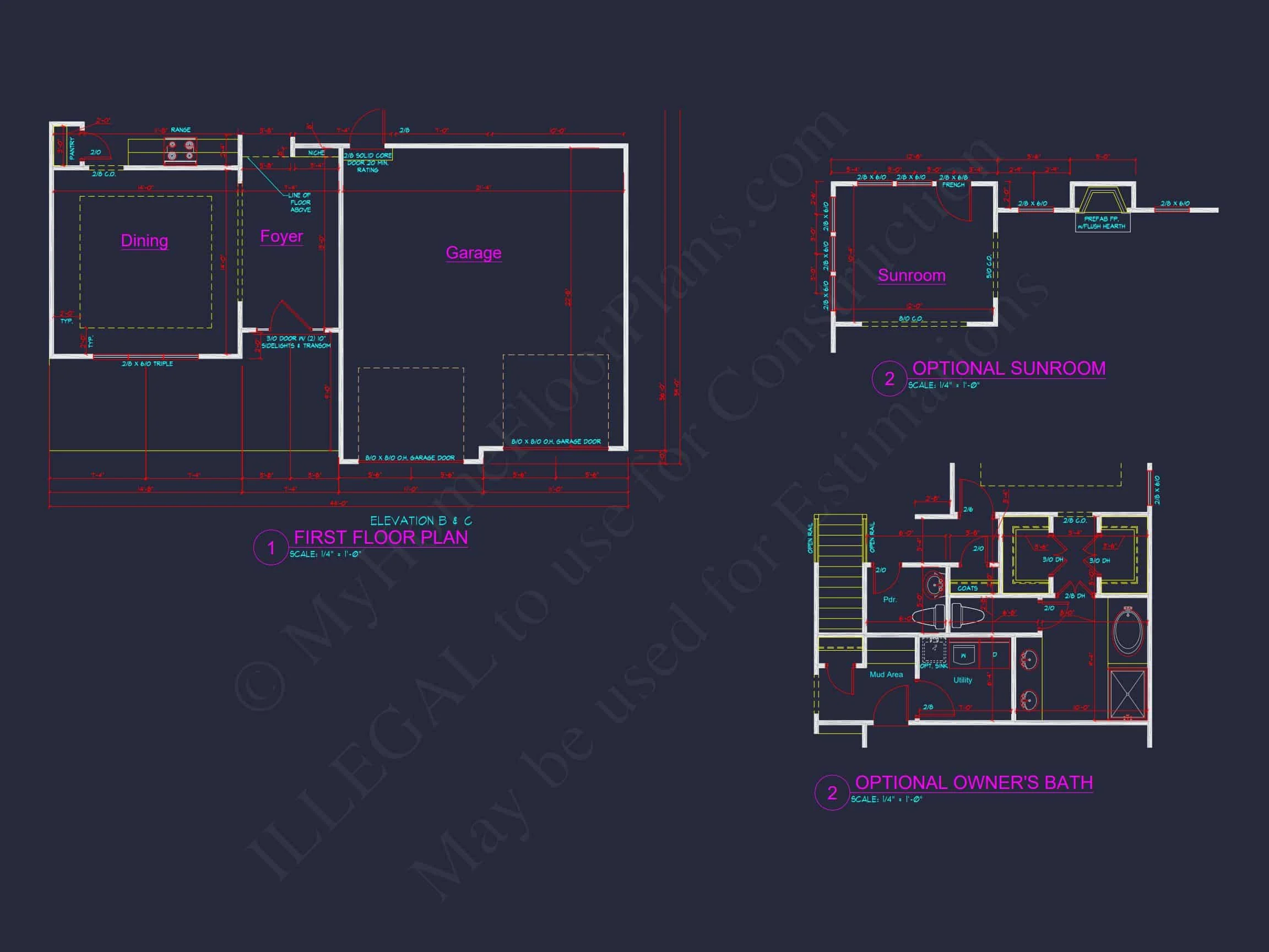 10-1561 HOUSE PLAN - Modern Craftsman House Blueprint with Spacious Layout Design 19 Modern Craftsman house Blueprint with Spacious Layout Design