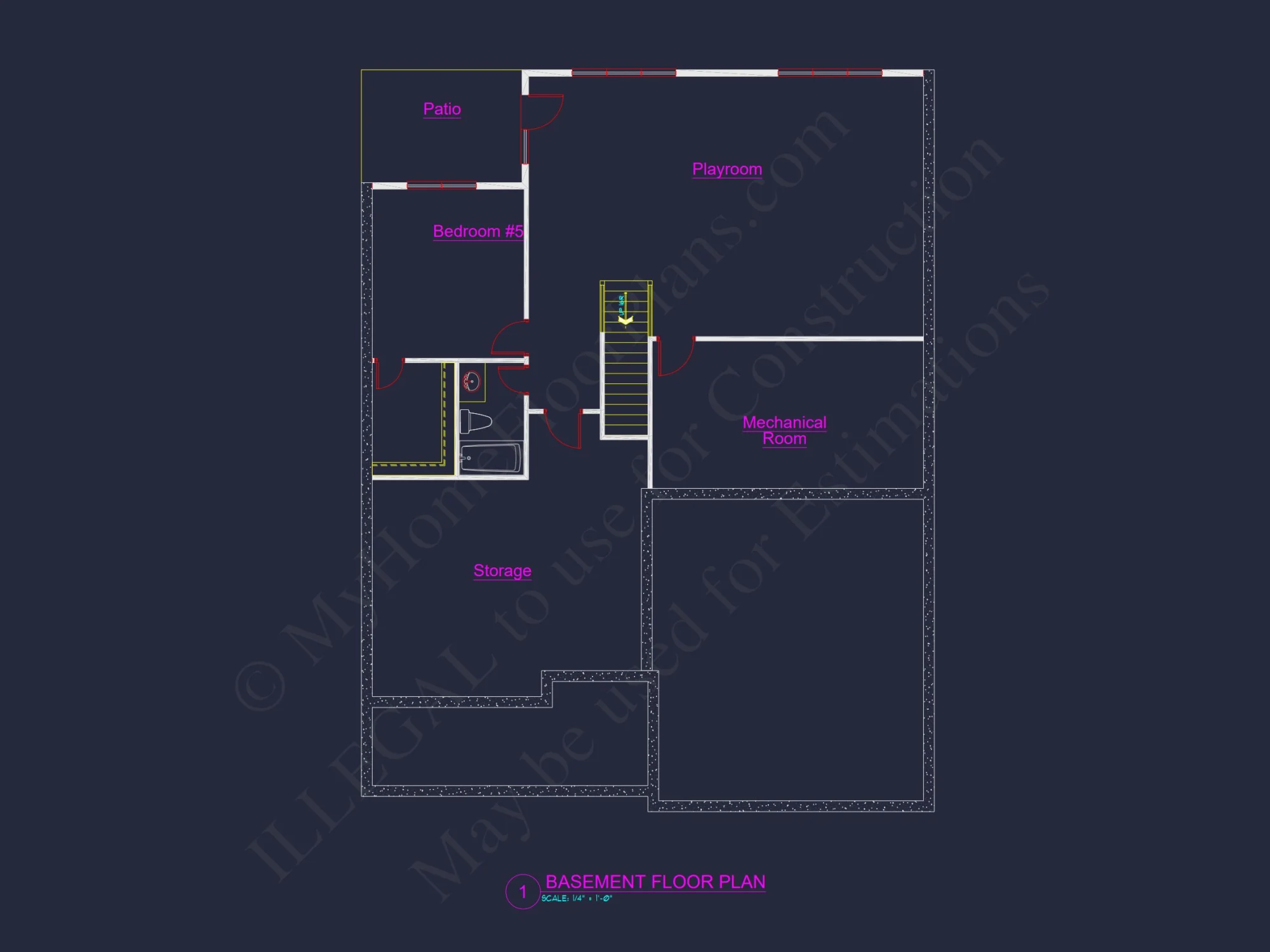 Modern Craftsman house Blueprint with Spacious Layout Design