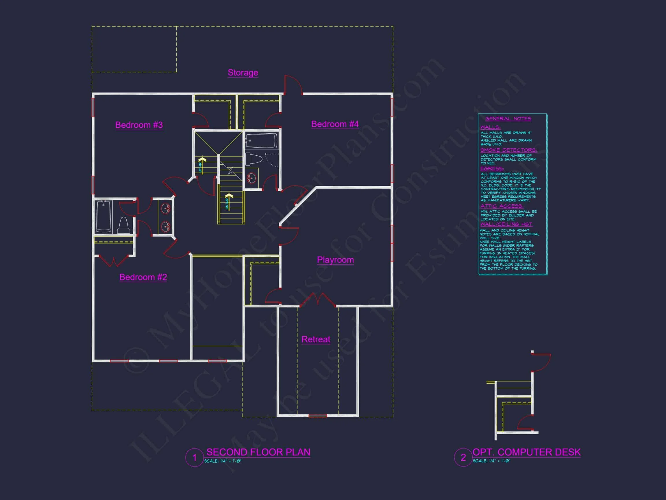 10-1561 HOUSE PLAN - Modern Craftsman House Blueprint with Spacious Layout Design 15 Modern Craftsman house Blueprint with Spacious Layout Design