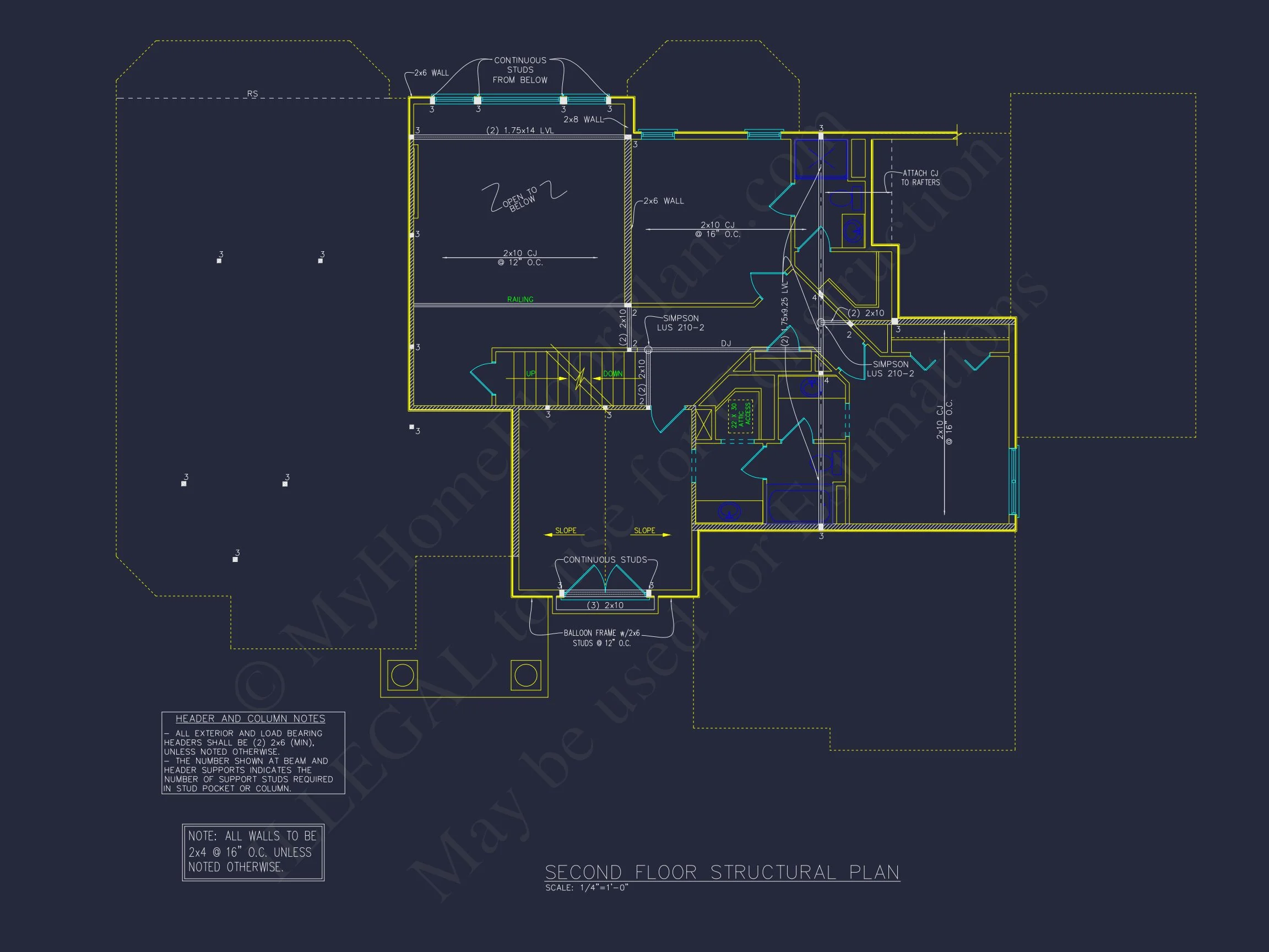 10-1525 HOUSE PLAN - Elegant House Plan with 2-Story Design and Detailed CAD Blueprint 16 Elegant house Plan with 2-Story Design and Detailed CAD Blueprint