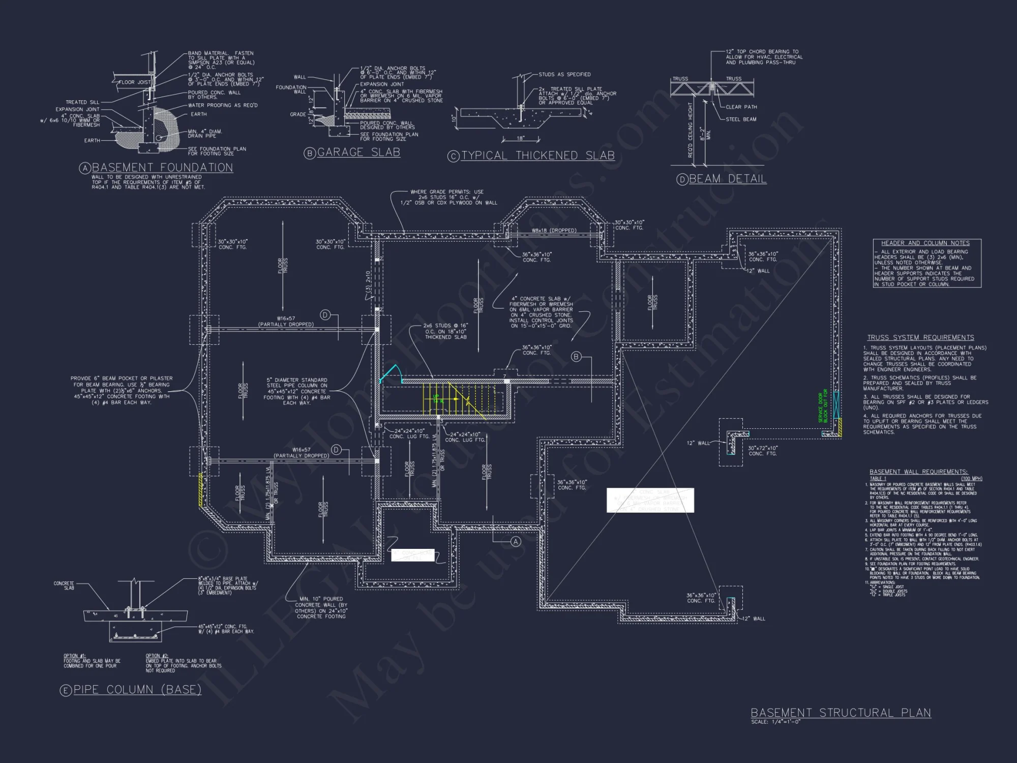 Elegant house Plan with 2-Story Design and Detailed CAD Blueprint