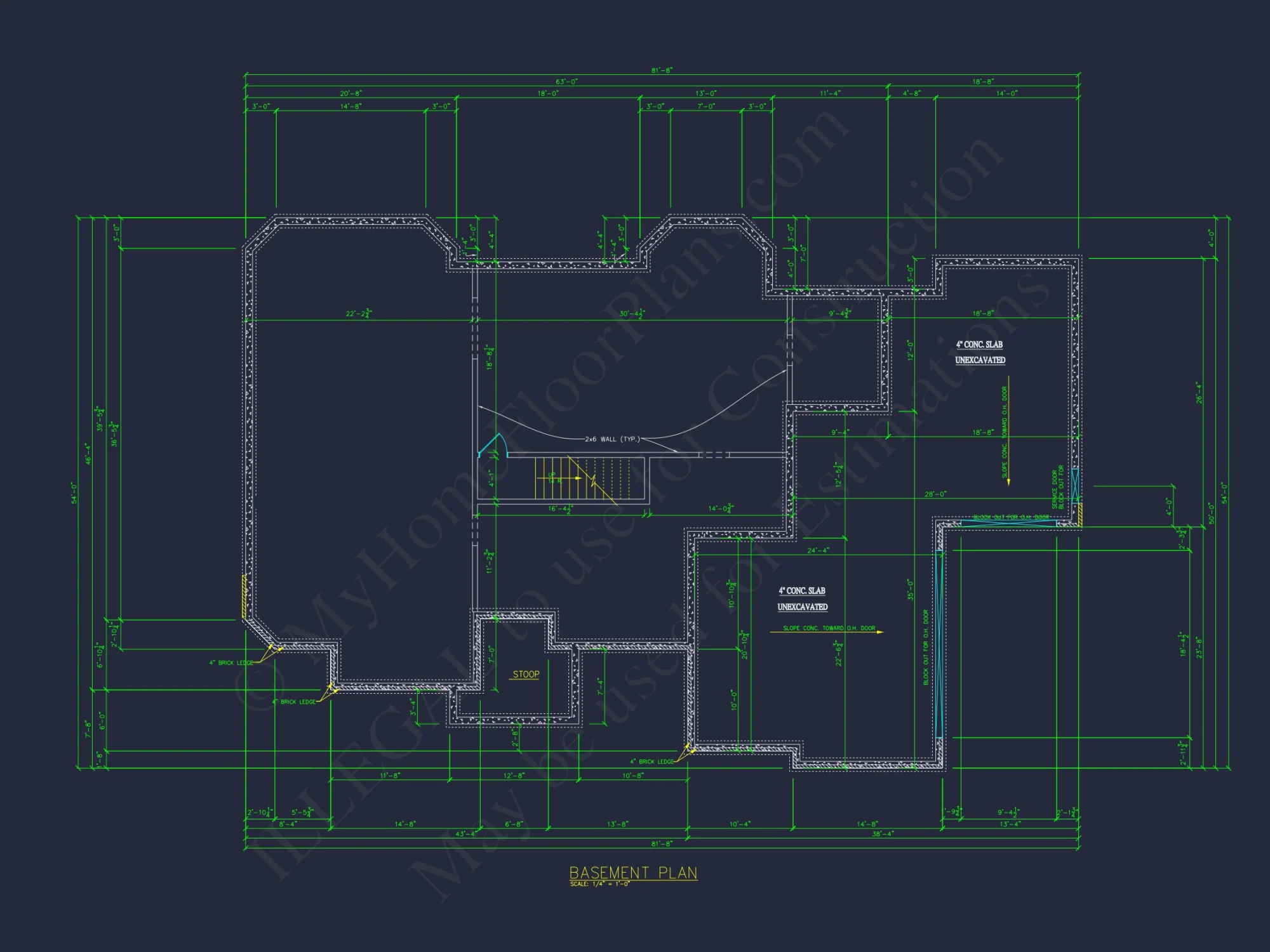 Elegant house Plan with 2-Story Design and Detailed CAD Blueprint