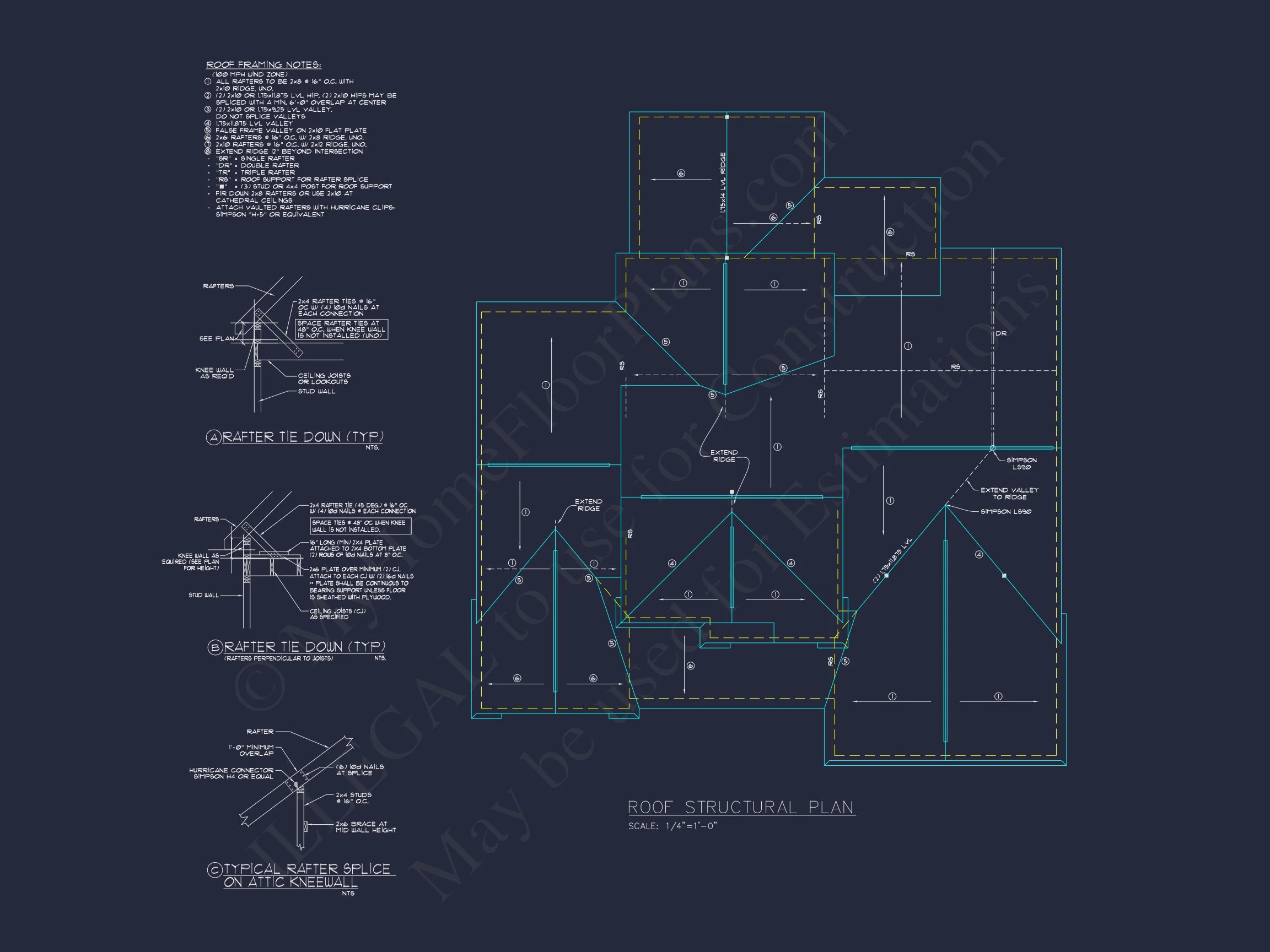 10-1509 HOUSE PLAN - Craftsman House Floor Plan with 5 Bedrooms and 2-Car Garage 15 Craftsman house Floor Plan with 5 Bedrooms and 2-Car Garage