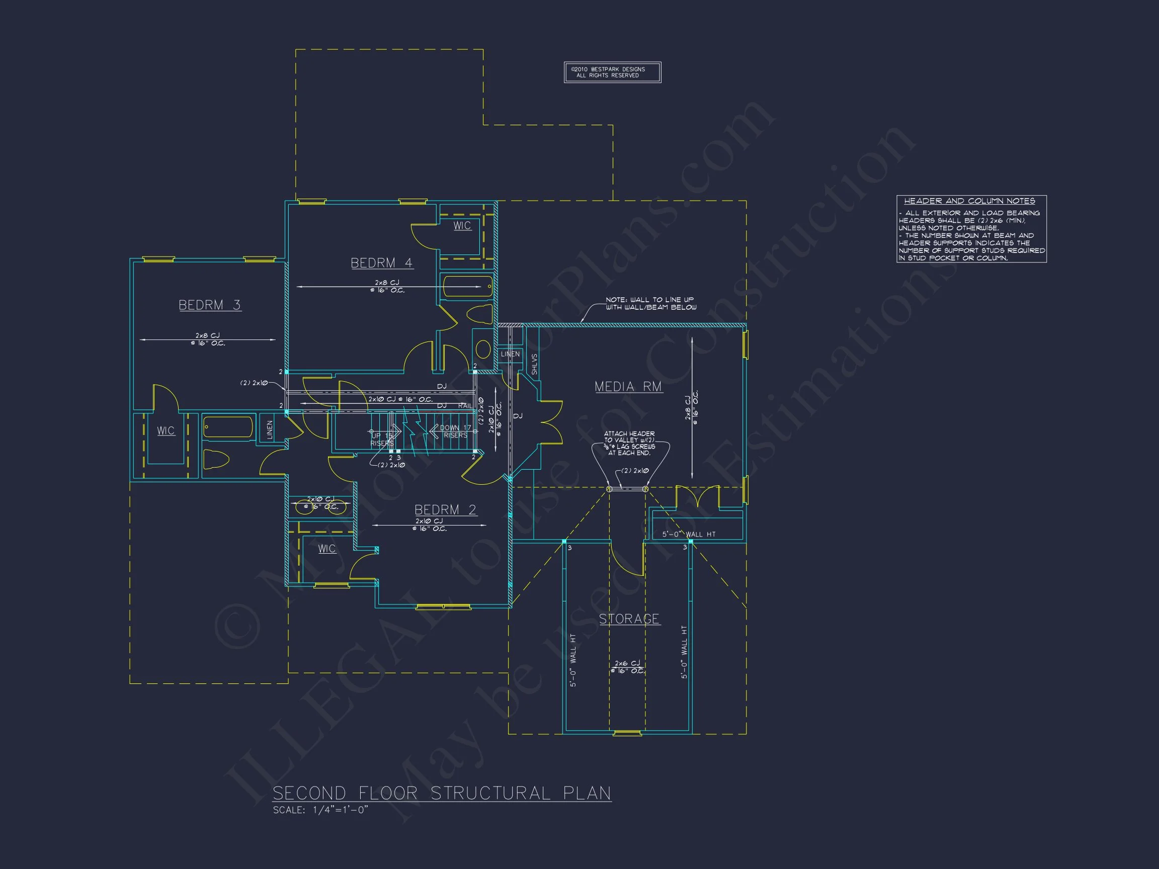 10-1509 HOUSE PLAN - Craftsman House Floor Plan with 5 Bedrooms and 2-Car Garage 13 Craftsman house Floor Plan with 5 Bedrooms and 2-Car Garage