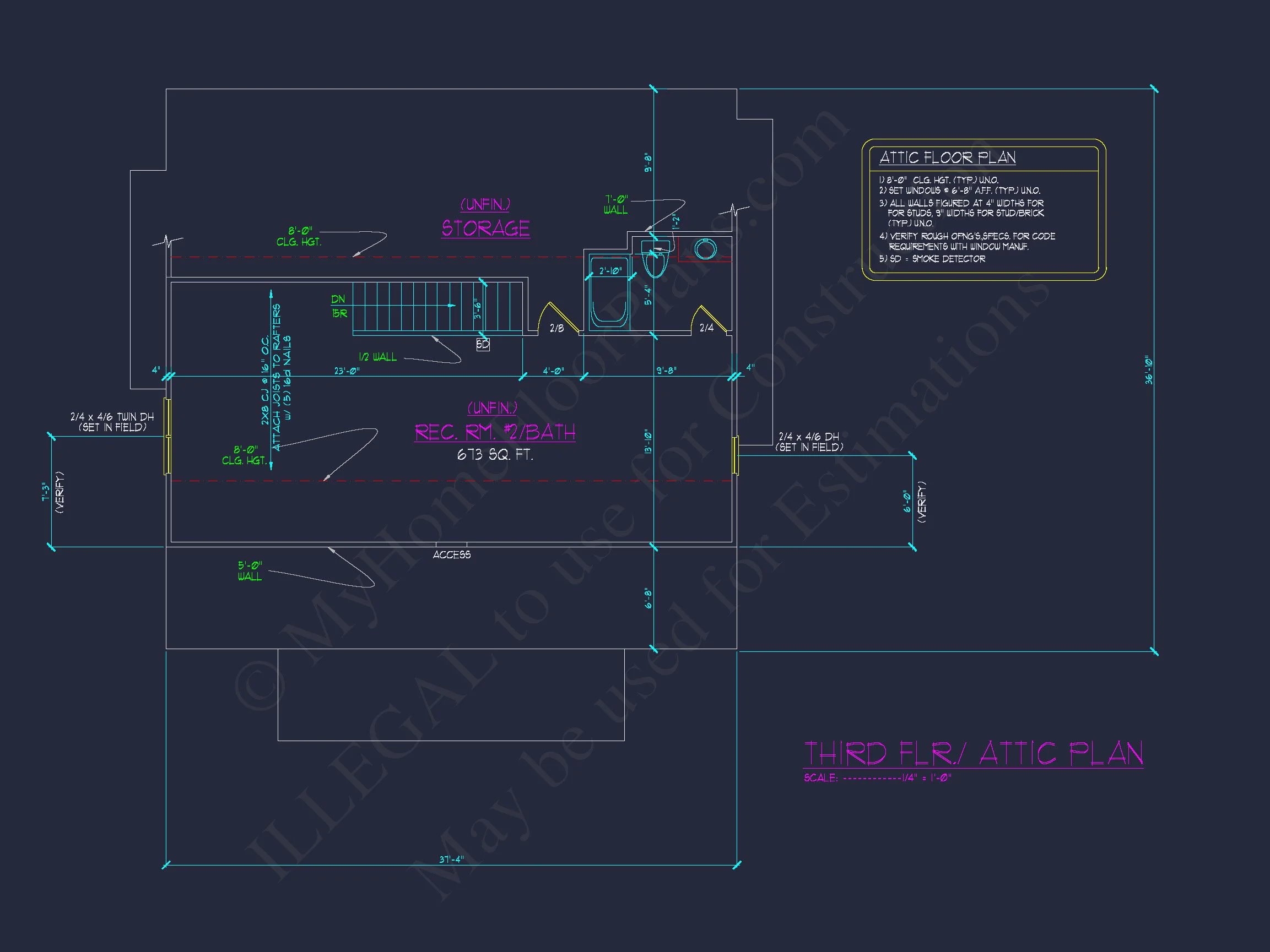 Elegant house Floor Plan with Spacious Blueprint Design