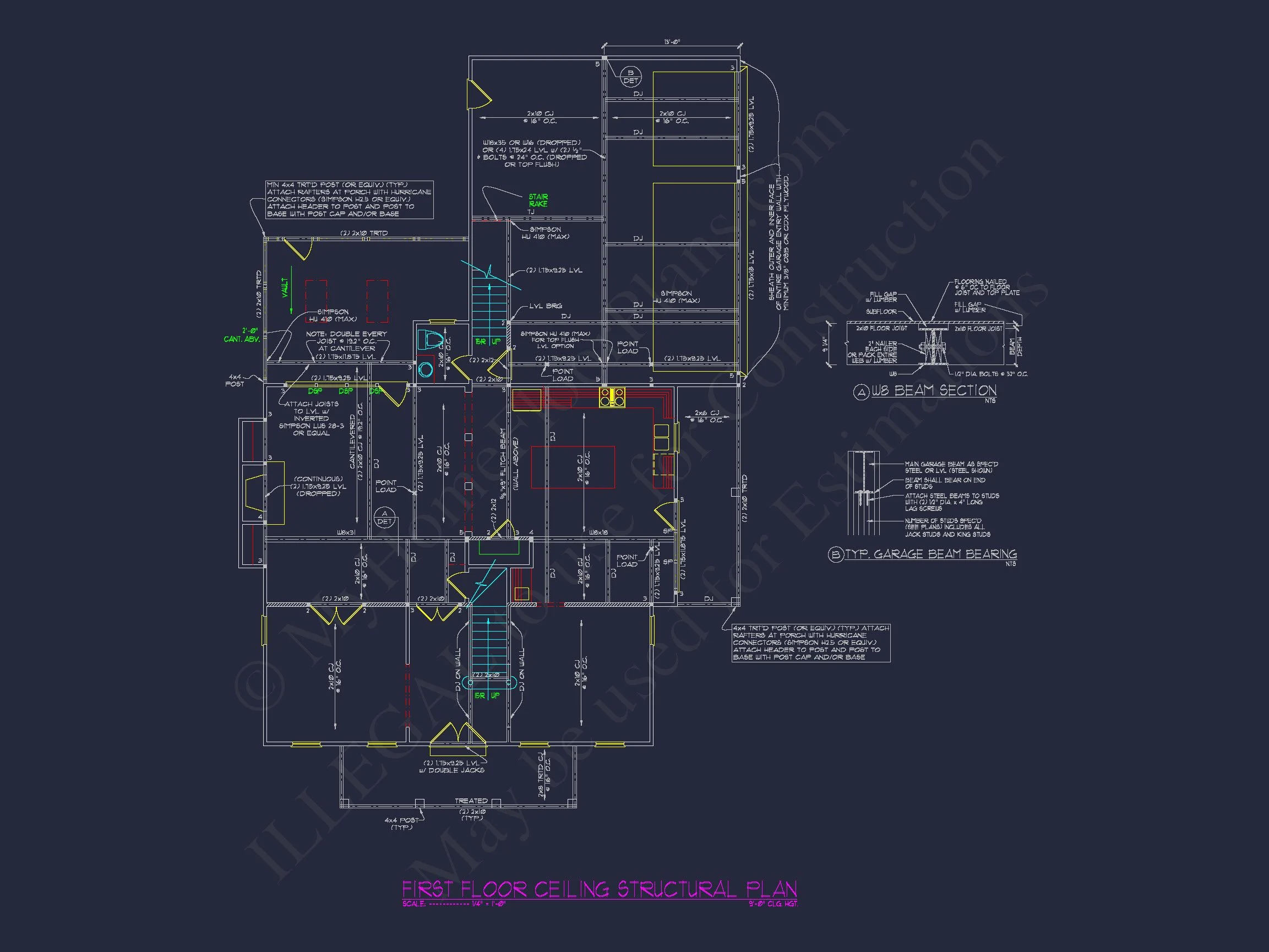Elegant house Floor Plan with Spacious Blueprint Design