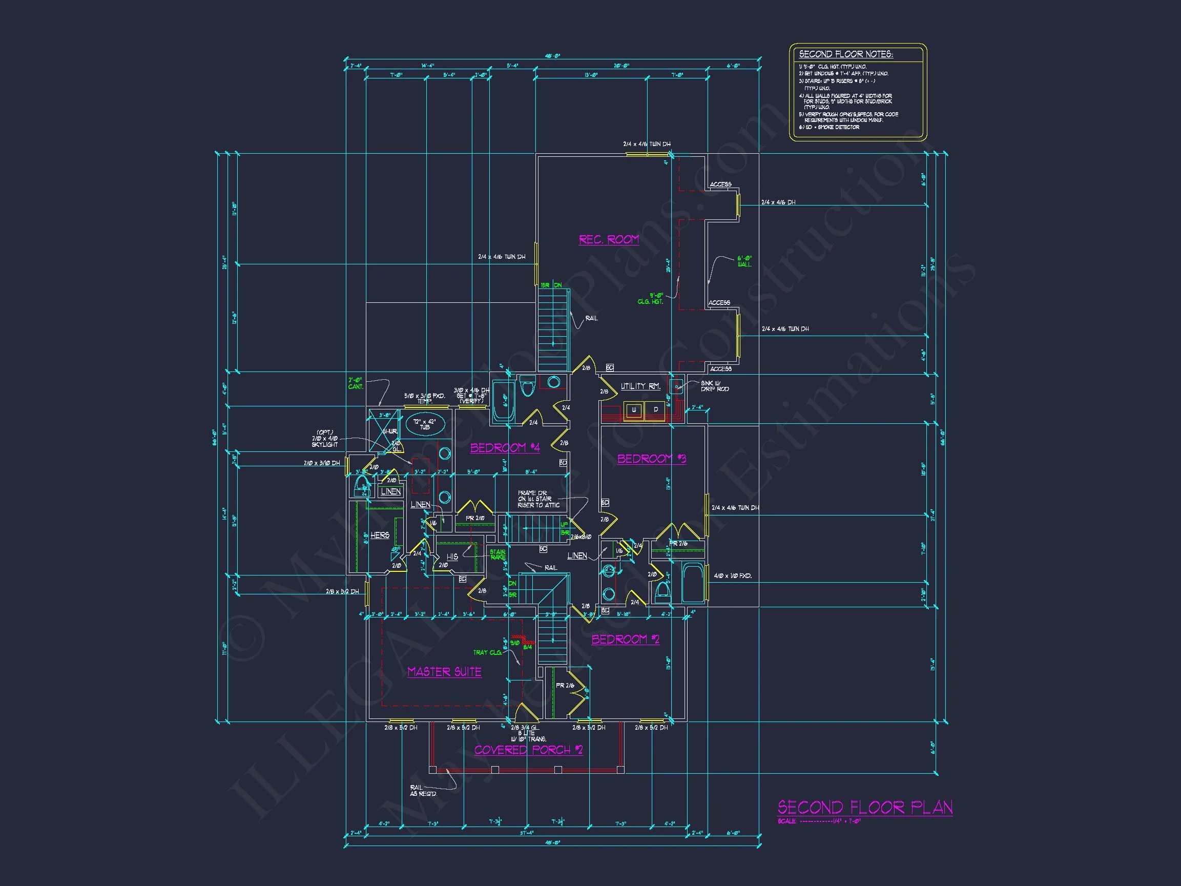 Elegant house Floor Plan with Spacious Blueprint Design