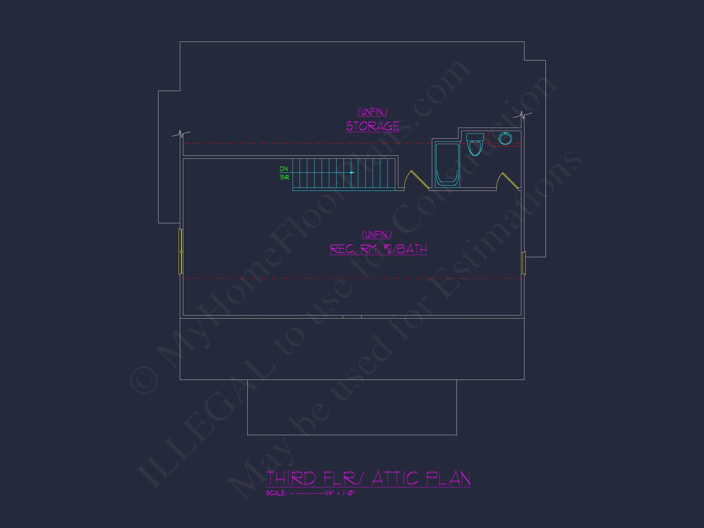Elegant house Floor Plan with Spacious Blueprint Design