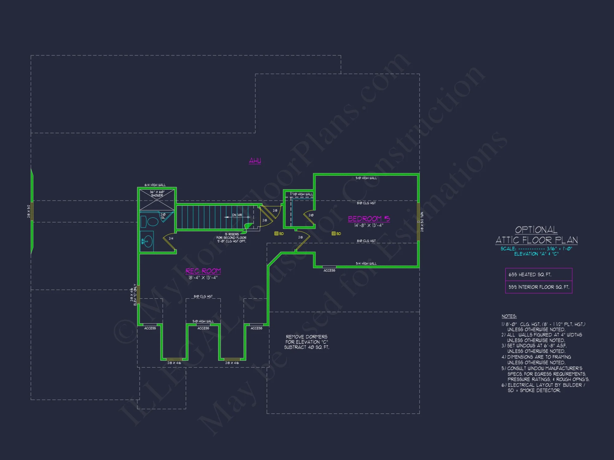 Modern Craftsman house Plan with Versatile Floor Designs