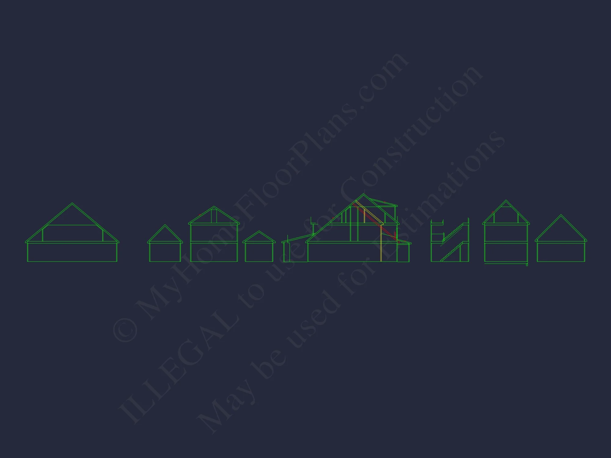 Modern Craftsman house Plan with Versatile Floor Designs