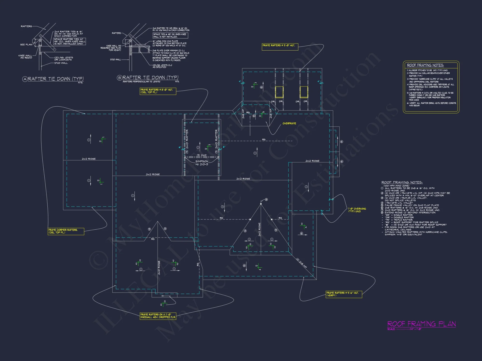 Luxury house Plan with CAD Designs, Large Floor Blueprint