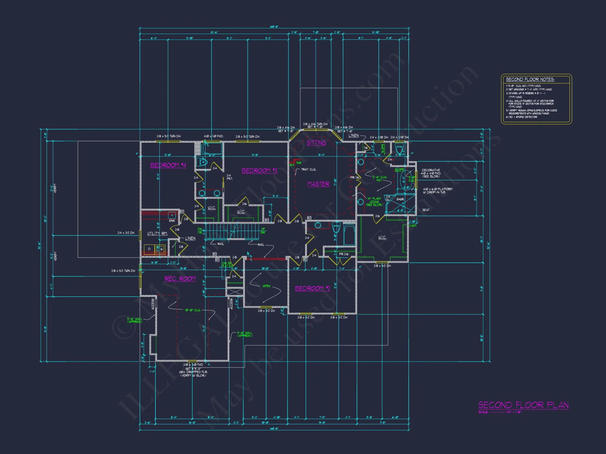 Luxury house Plan with CAD Designs, Large Floor Blueprint