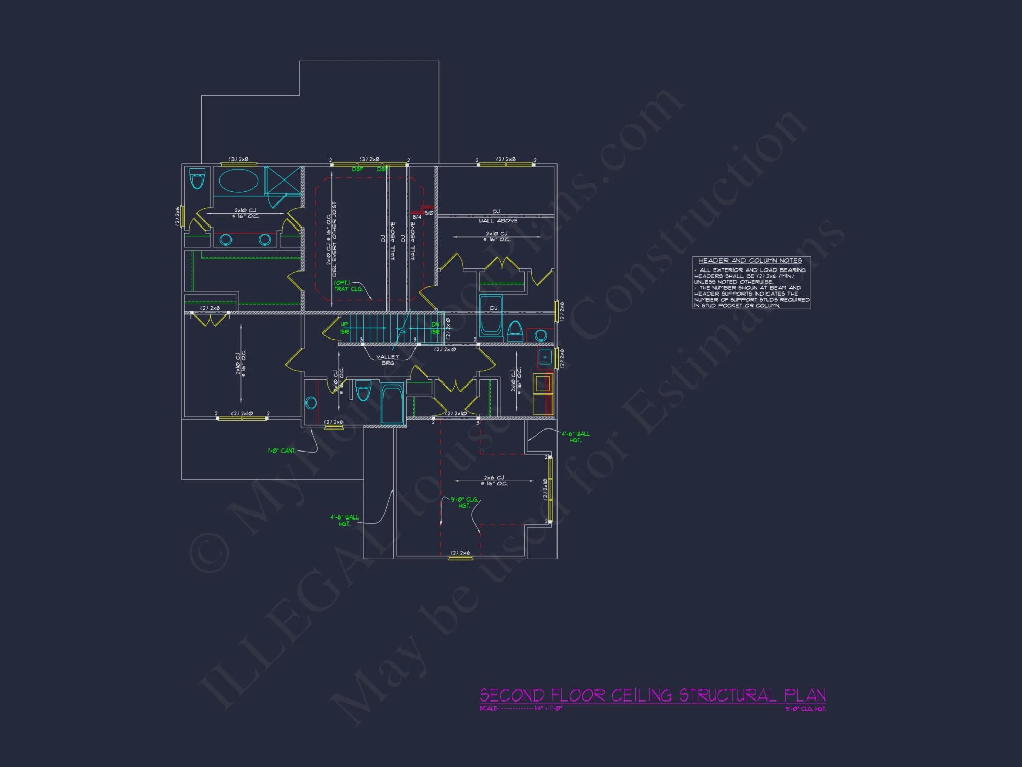 Elegant 4-Bedroom house Plan with Floor Plan, Blueprint, and CAD Designs