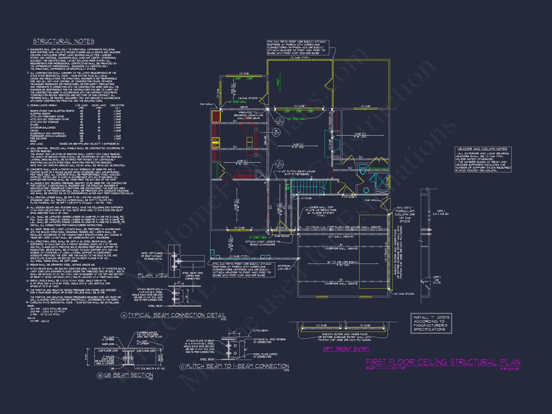 10-1369 HOUSE PLAN - Elegant 4-Bedroom House Plan with Floor Plan, Blueprint, and CAD Designs 33 Elegant 4-Bedroom house Plan with Floor Plan, Blueprint, and CAD Designs
