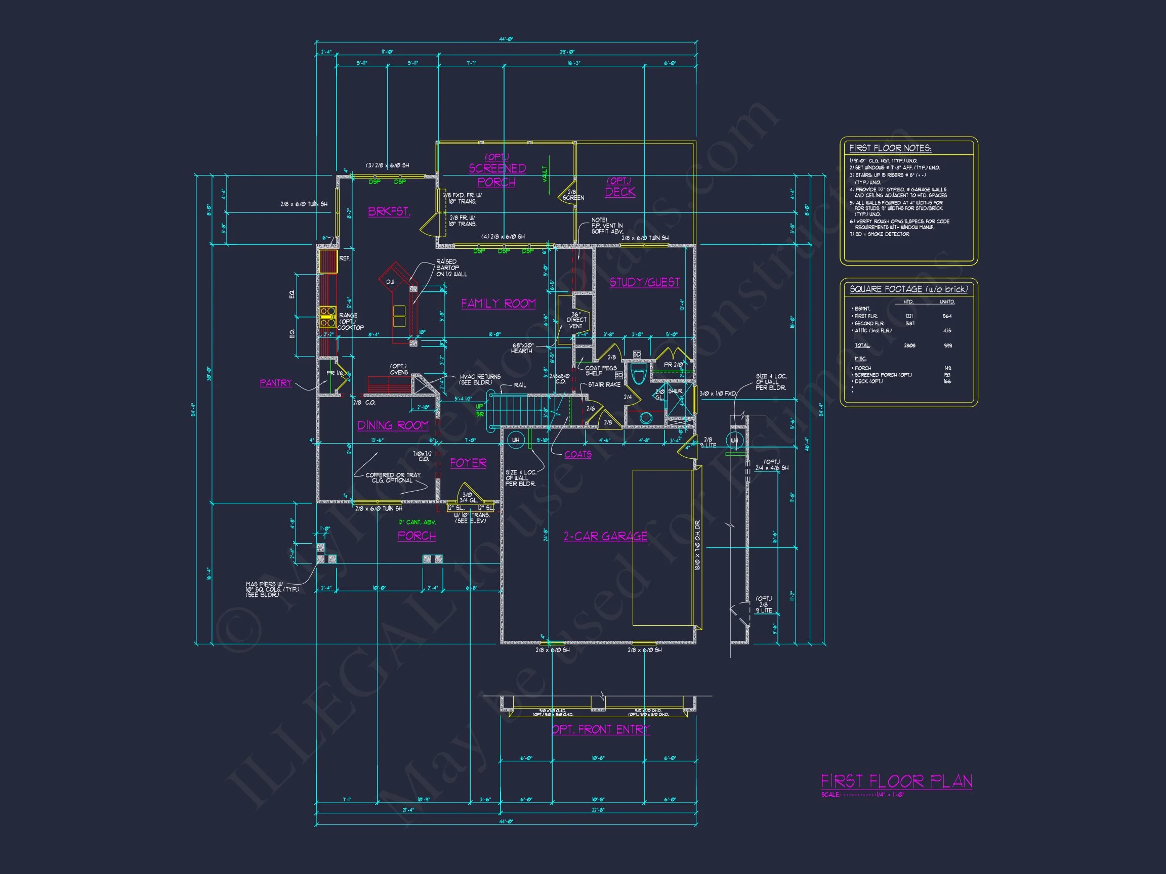 10-1369 HOUSE PLAN - Elegant 4-Bedroom House Plan with Floor Plan, Blueprint, and CAD Designs 29 Elegant 4-Bedroom house Plan with Floor Plan, Blueprint, and CAD Designs