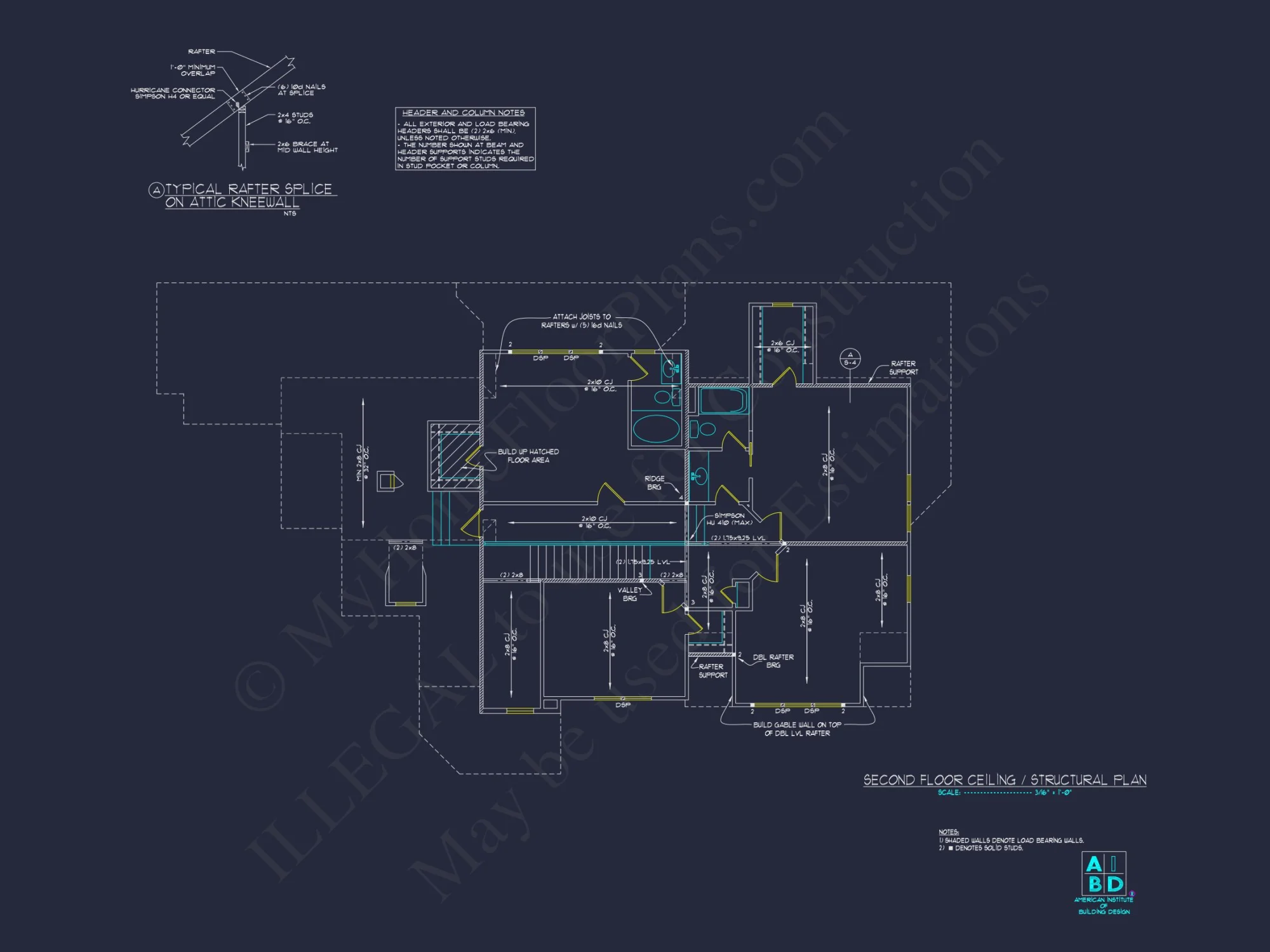 Stunning house Blueprint with Floor Plan & CAD Designs