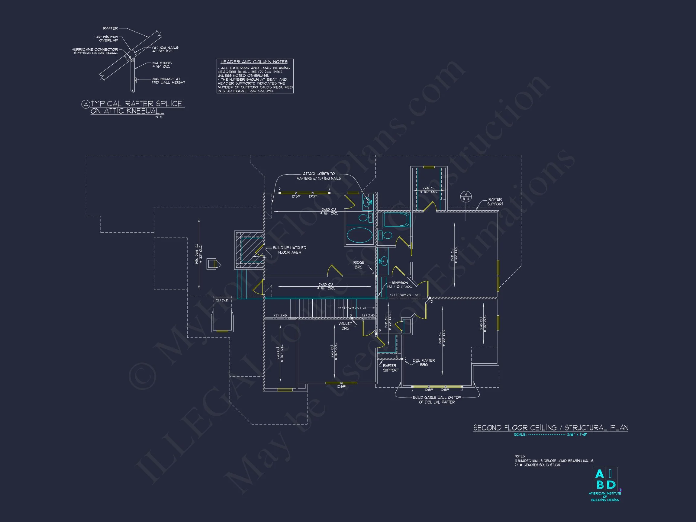 Stunning house Blueprint with Floor Plan & CAD Designs