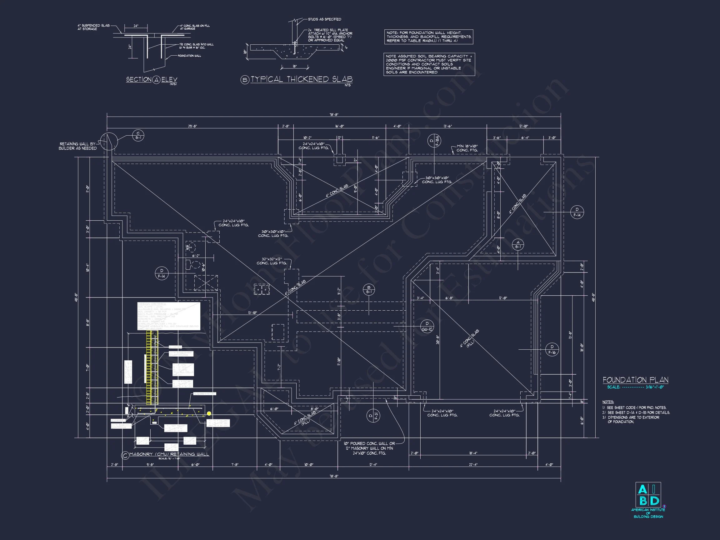 Stunning house Blueprint with Floor Plan & CAD Designs